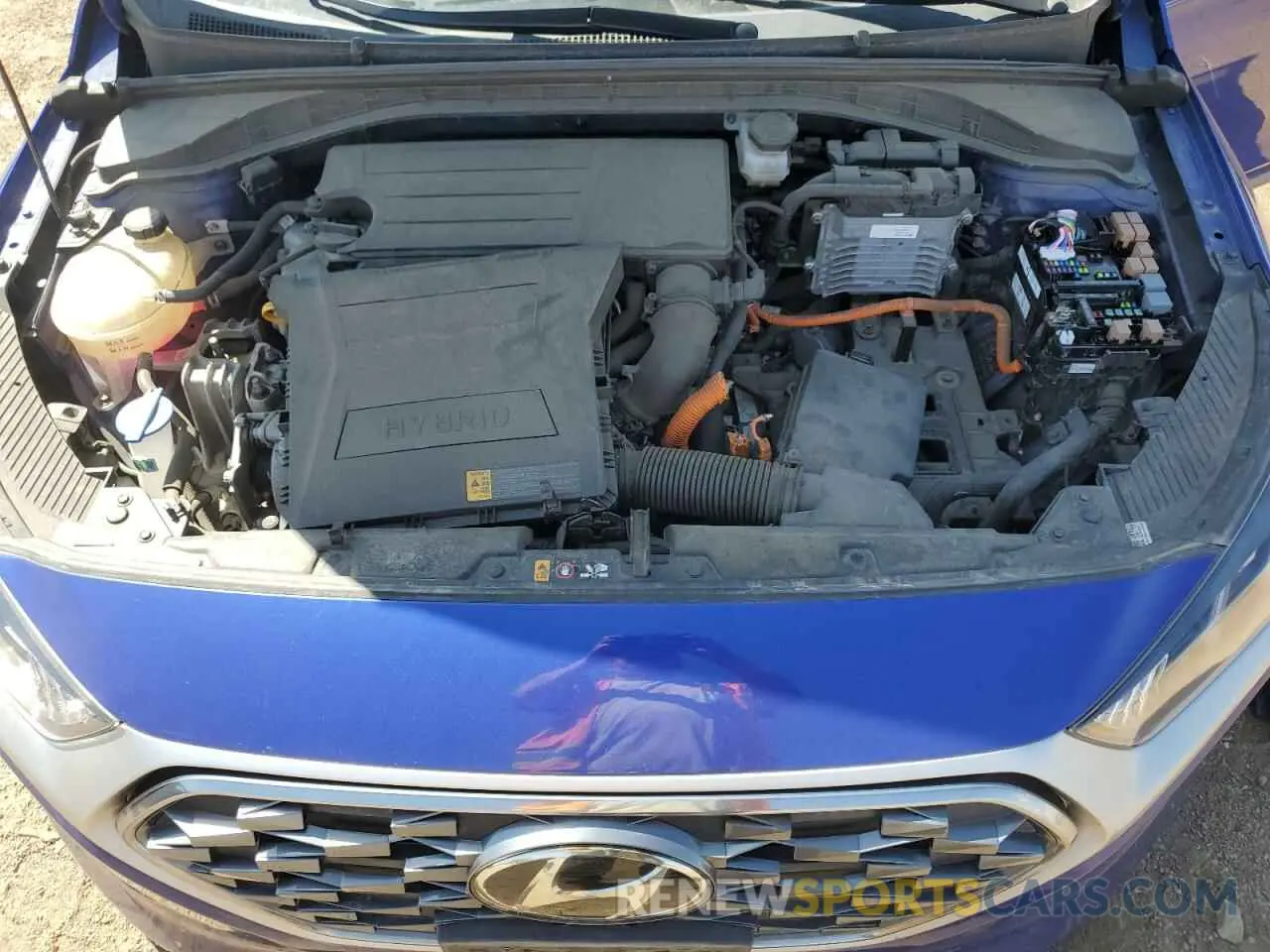 11 fotografías del automóvil dañado KMHC85LC7NU282769 HYUNDAI IONIQ 2022
