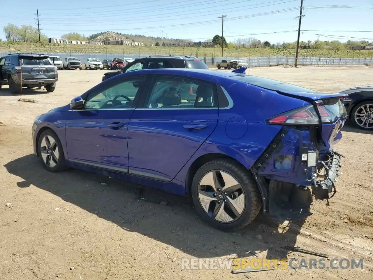 2 fotografías del automóvil dañado KMHC85LC7NU282769 HYUNDAI IONIQ 2022