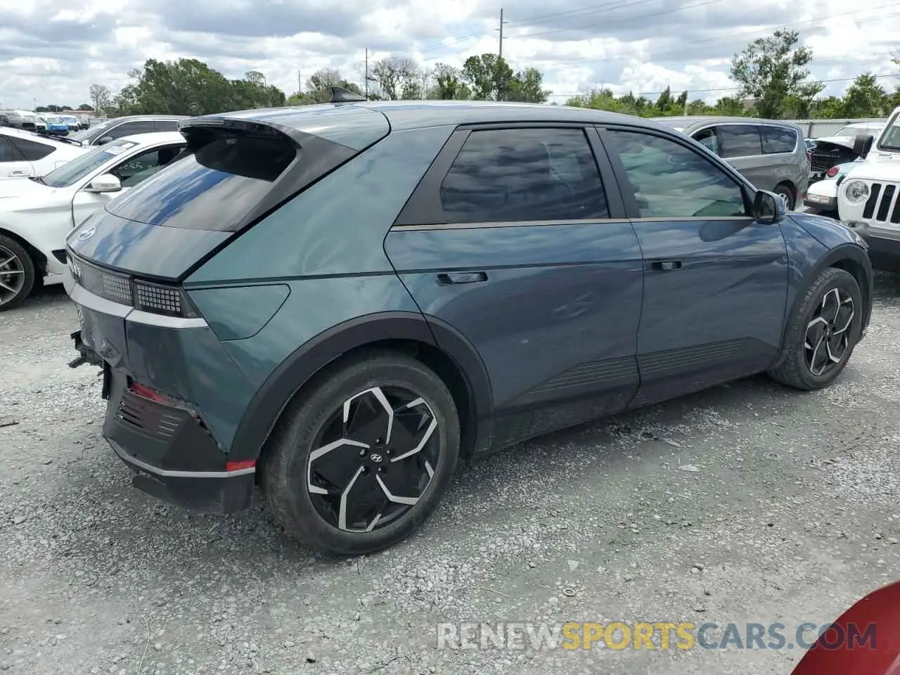 3 fotografías del automóvil dañado KM8KM4AE4PU128173 HYUNDAI IONIQ 2023