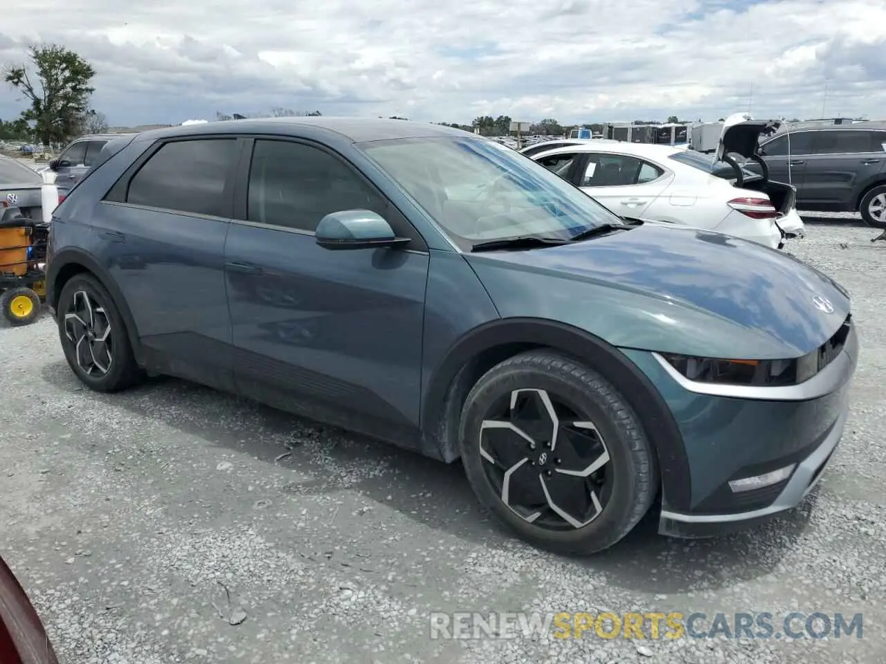 4 fotografías del automóvil dañado KM8KM4AE4PU128173 HYUNDAI IONIQ 2023