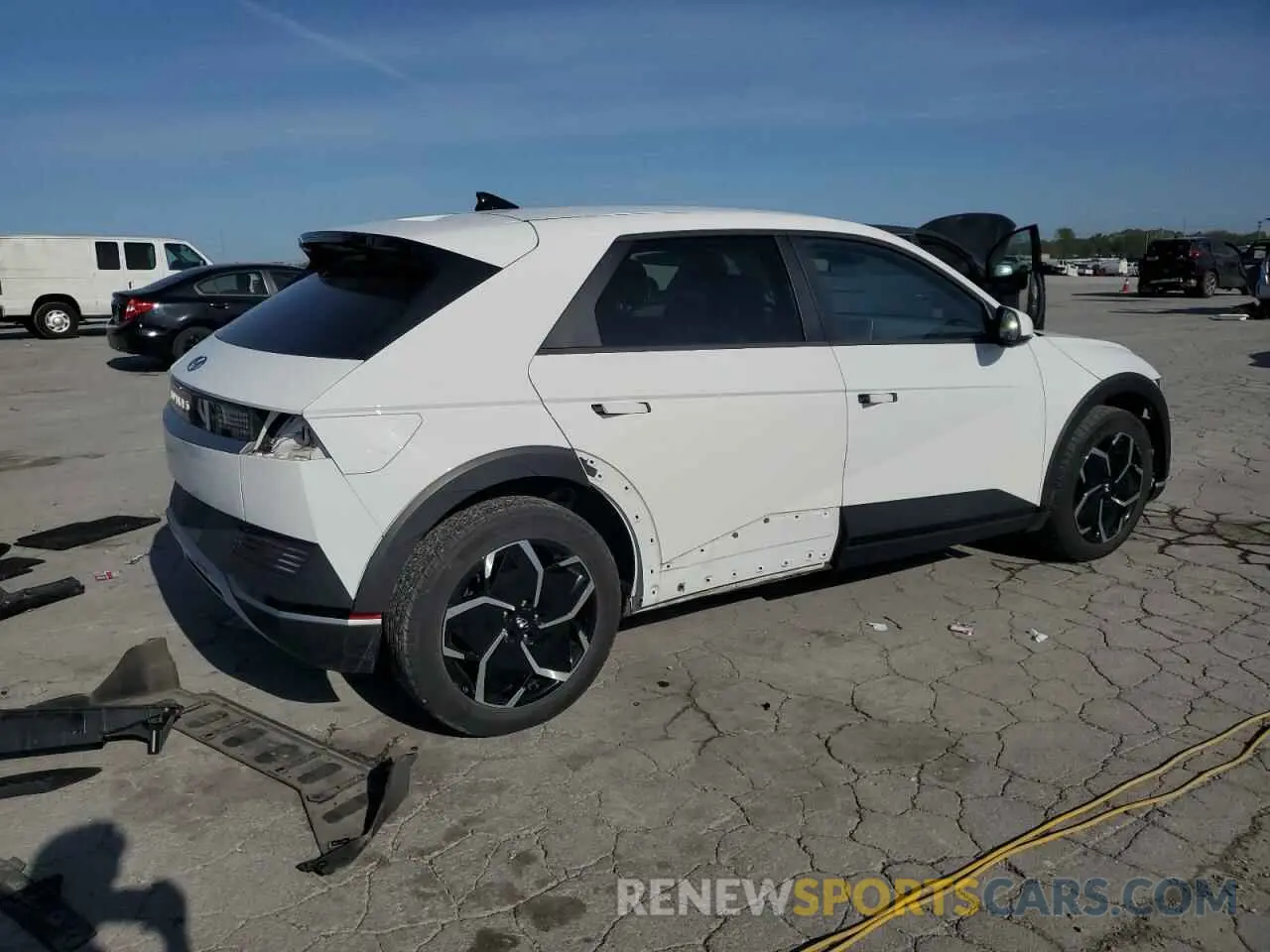 3 fotografías del automóvil dañado KM8KN4AE7PU147488 HYUNDAI IONIQ 2023