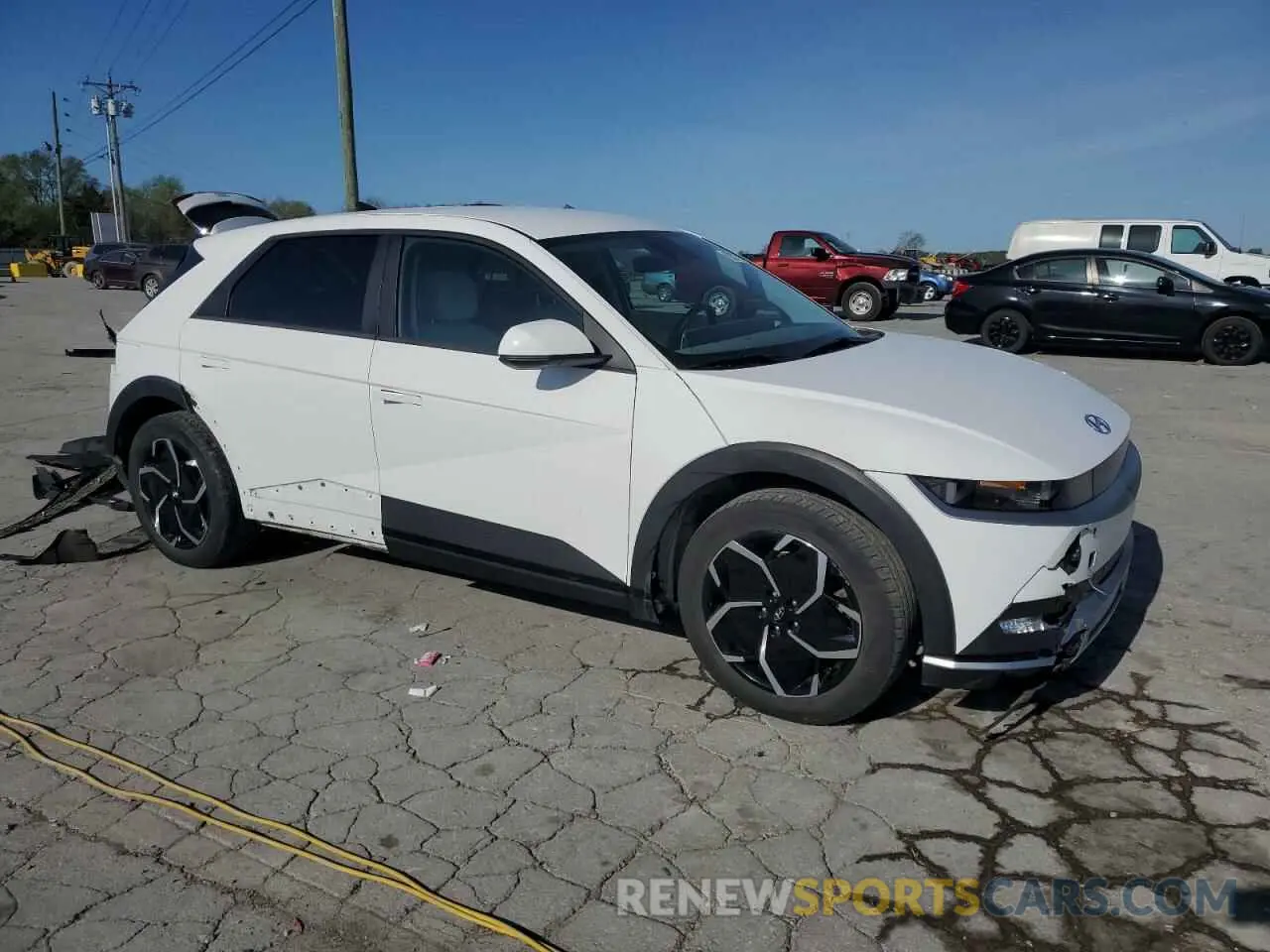 4 fotografías del automóvil dañado KM8KN4AE7PU147488 HYUNDAI IONIQ 2023