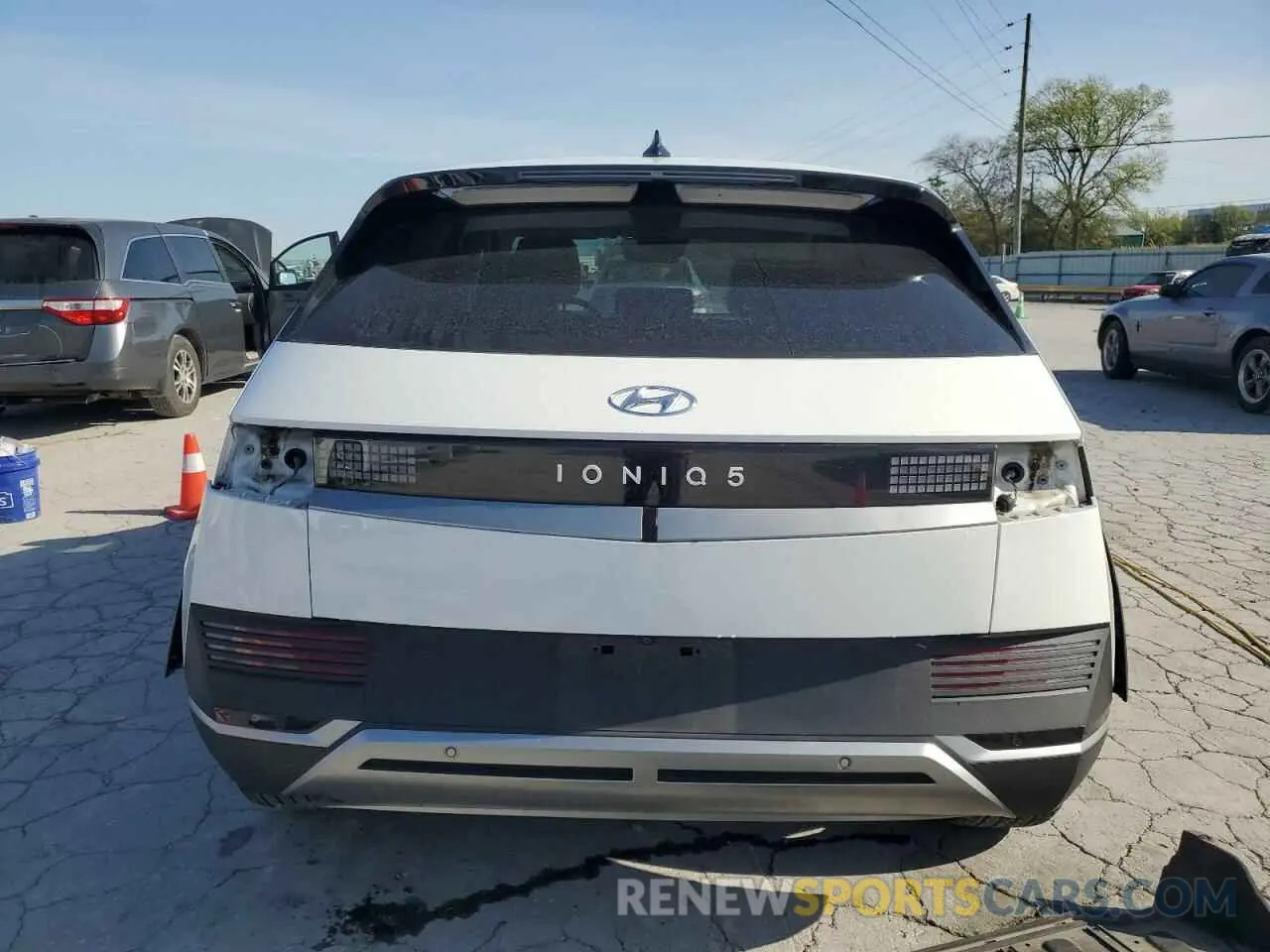 6 fotografías del automóvil dañado KM8KN4AE7PU147488 HYUNDAI IONIQ 2023