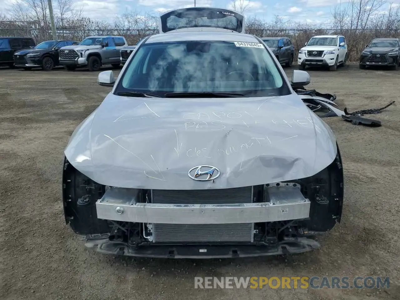 5 fotografías del automóvil dañado KM8KN4AE8PU226474 HYUNDAI IONIQ 2023