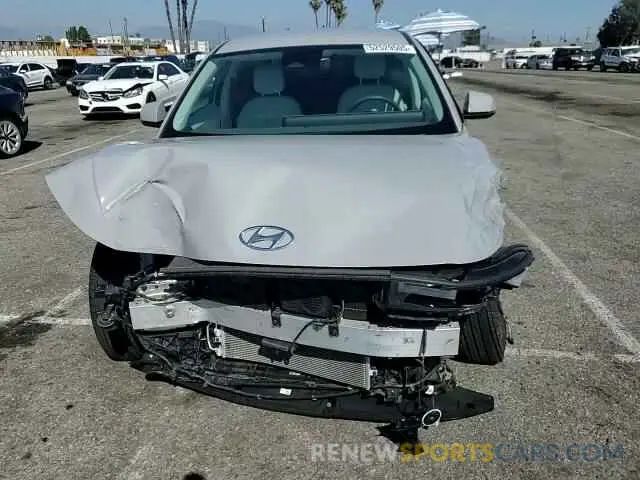 11 fotografías del automóvil dañado KM8KNDAF0PU180518 HYUNDAI IONIQ 2023