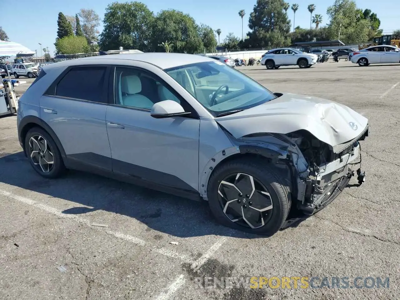 4 fotografías del automóvil dañado KM8KNDAF0PU180518 HYUNDAI IONIQ 2023