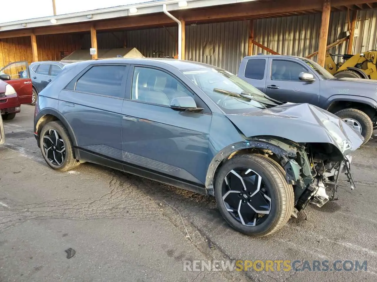 4 fotografías del automóvil dañado KM8KNDAF0PU207197 HYUNDAI IONIQ 2023