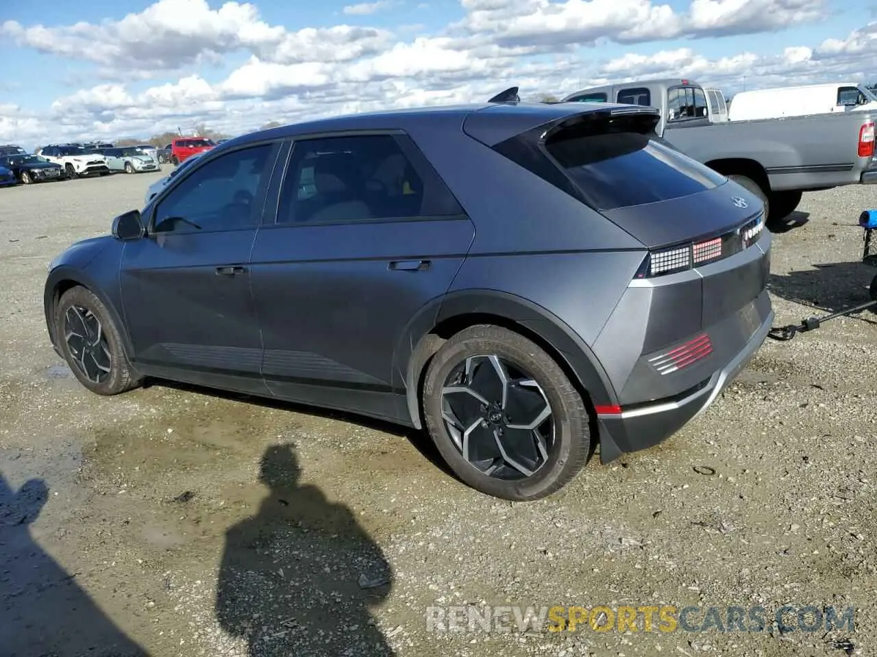2 fotografías del automóvil dañado KM8KNDAF1PU160004 HYUNDAI IONIQ 2023