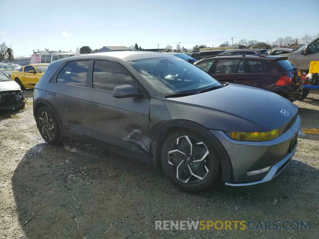4 fotografías del automóvil dañado KM8KNDAF1PU160004 HYUNDAI IONIQ 2023