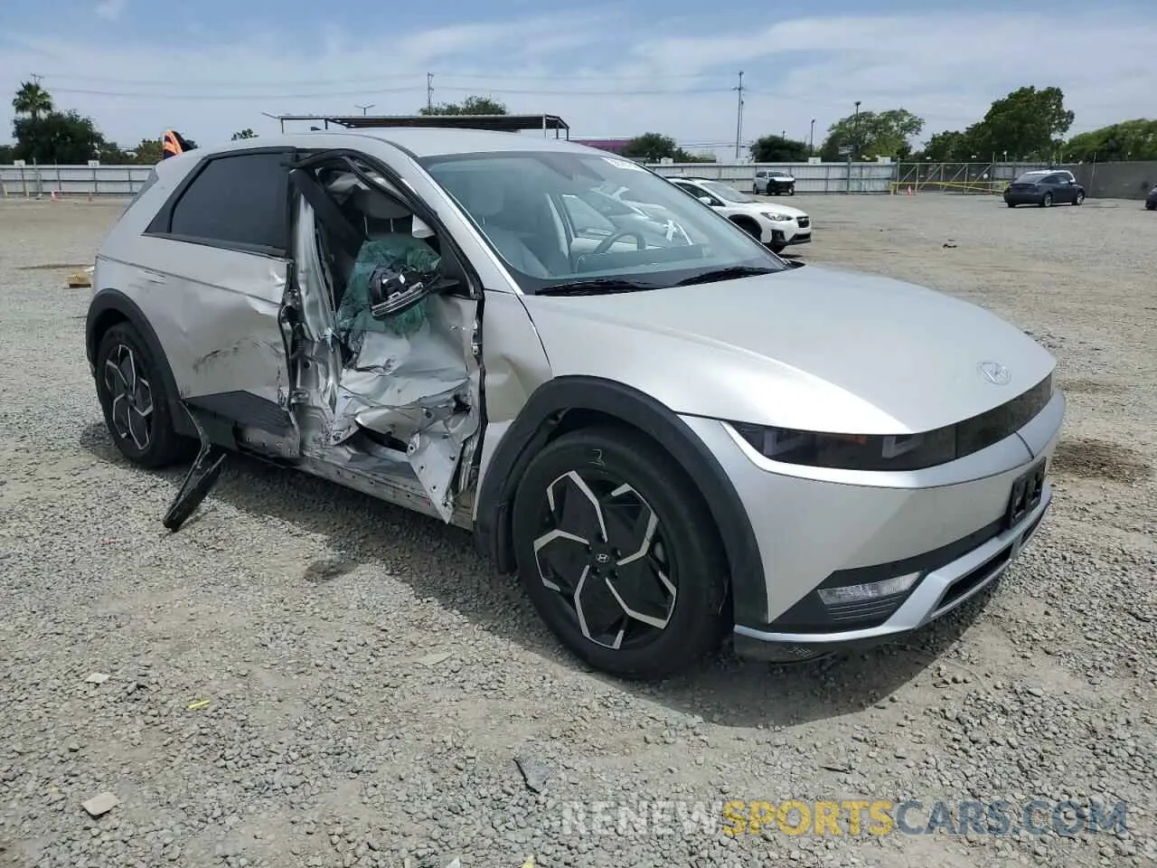 4 fotografías del automóvil dañado KM8KNDAF2PU160612 HYUNDAI IONIQ 2023