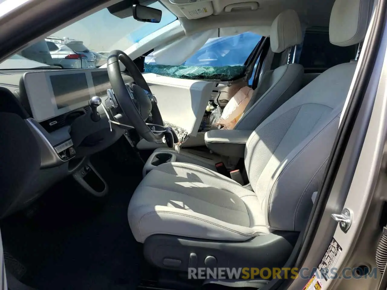 7 fotografías del automóvil dañado KM8KNDAF2PU160612 HYUNDAI IONIQ 2023