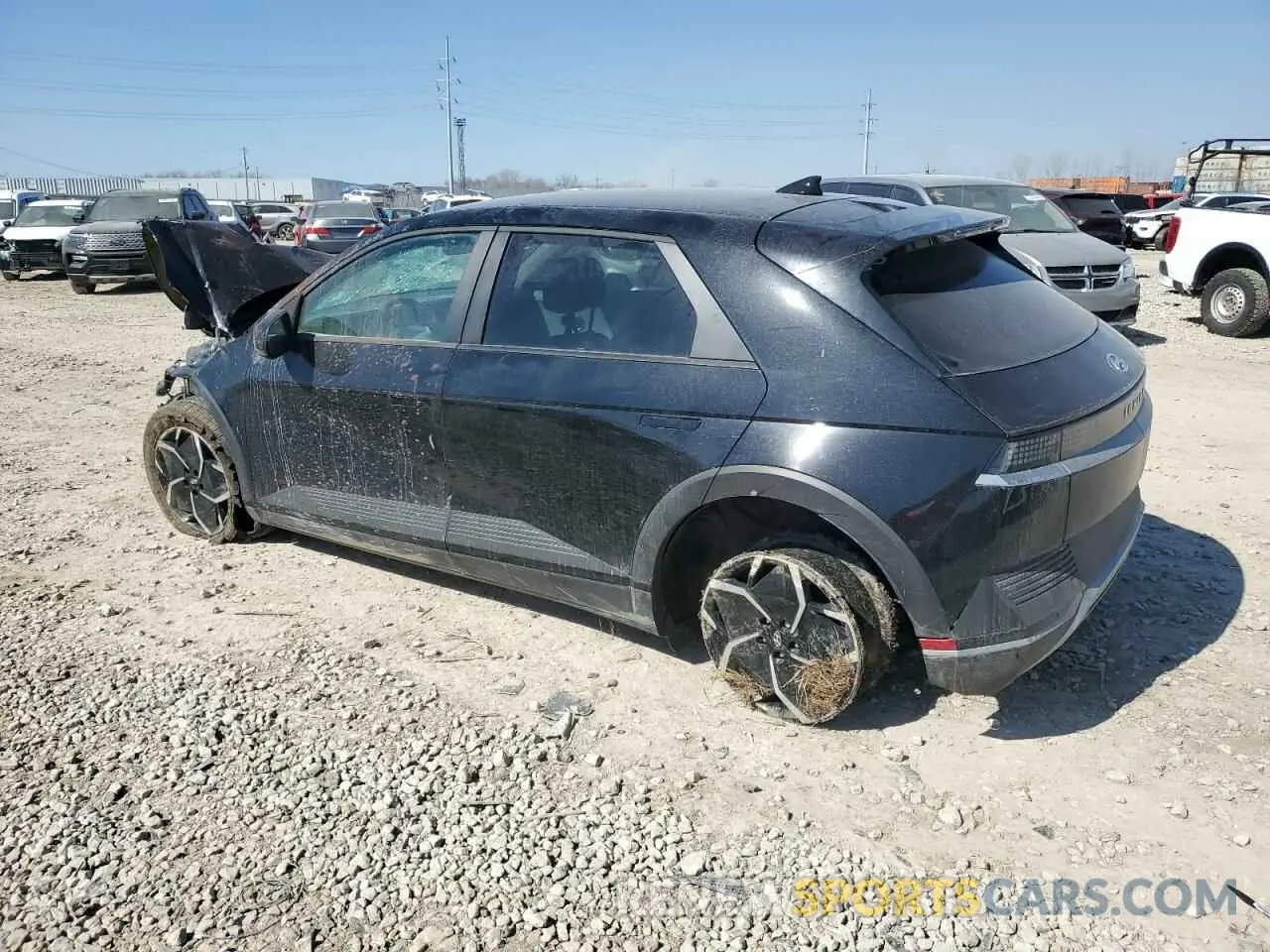 2 fotografías del automóvil dañado KM8KNDAF6PU165912 HYUNDAI IONIQ 2023