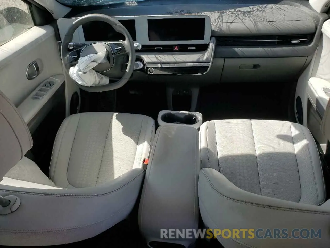 8 fotografías del automóvil dañado KM8KNDAF6PU165912 HYUNDAI IONIQ 2023
