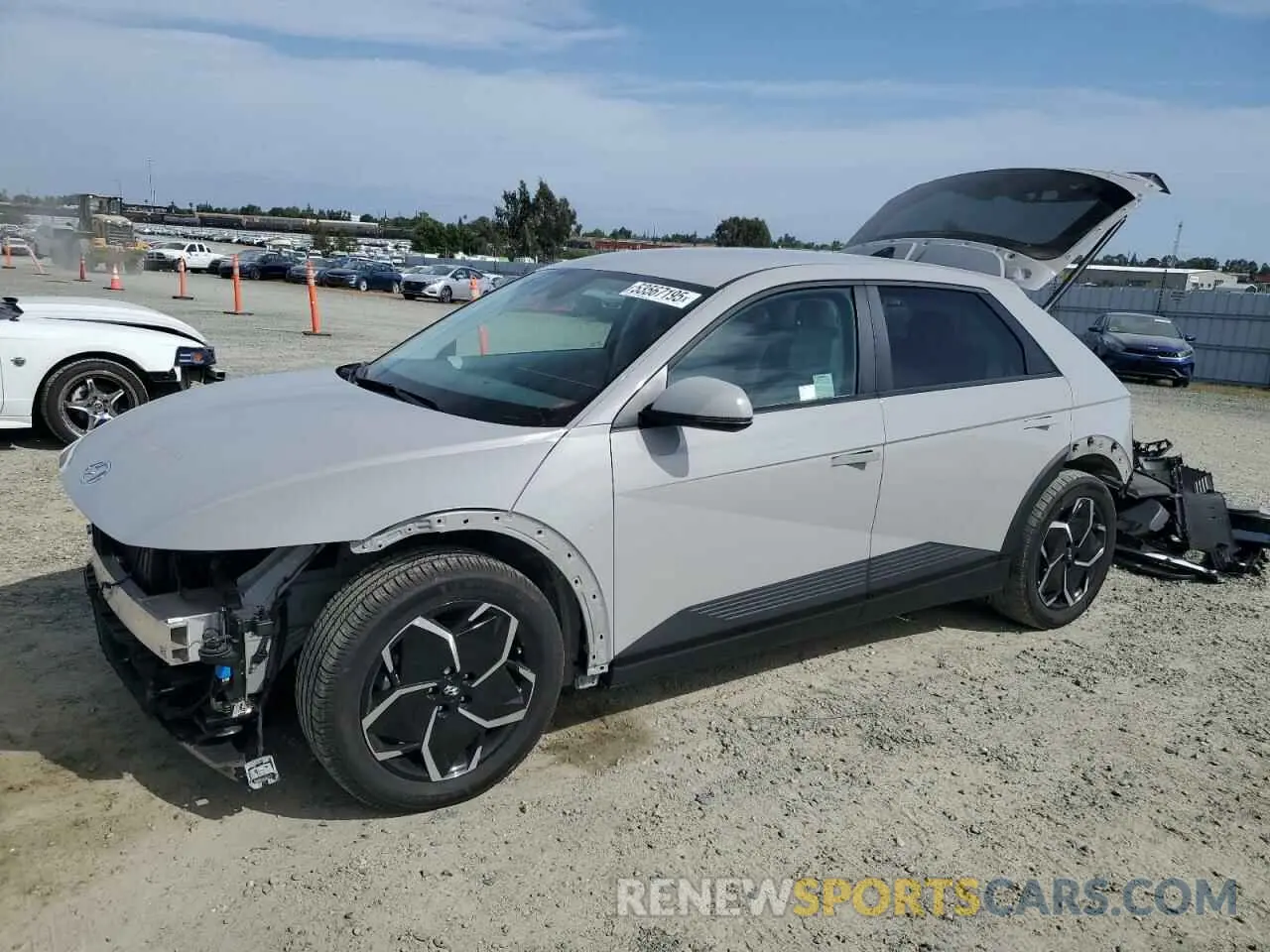 1 fotografías del automóvil dañado KM8KNDAF7PU179219 HYUNDAI IONIQ 2023