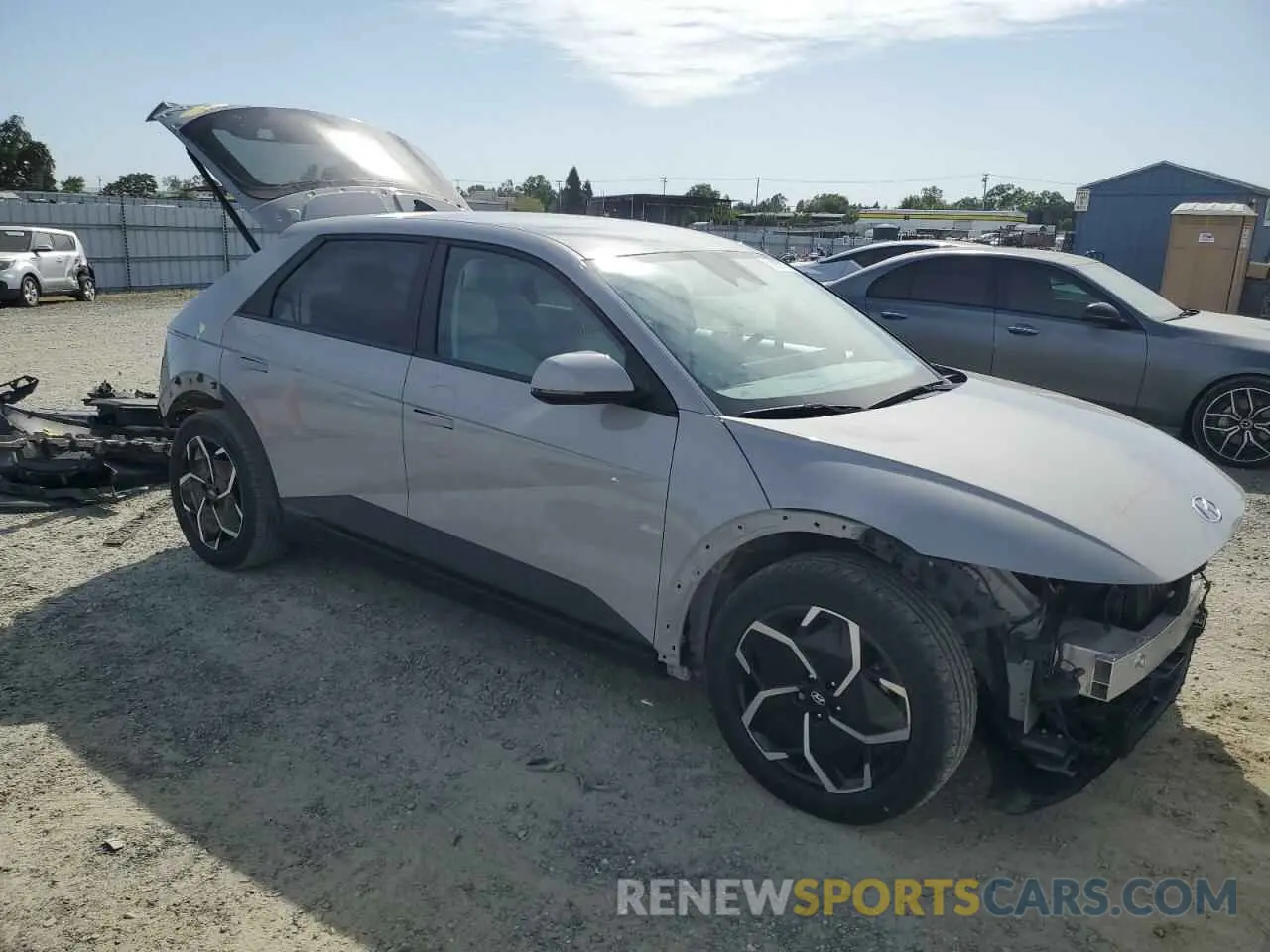 4 fotografías del automóvil dañado KM8KNDAF7PU179219 HYUNDAI IONIQ 2023