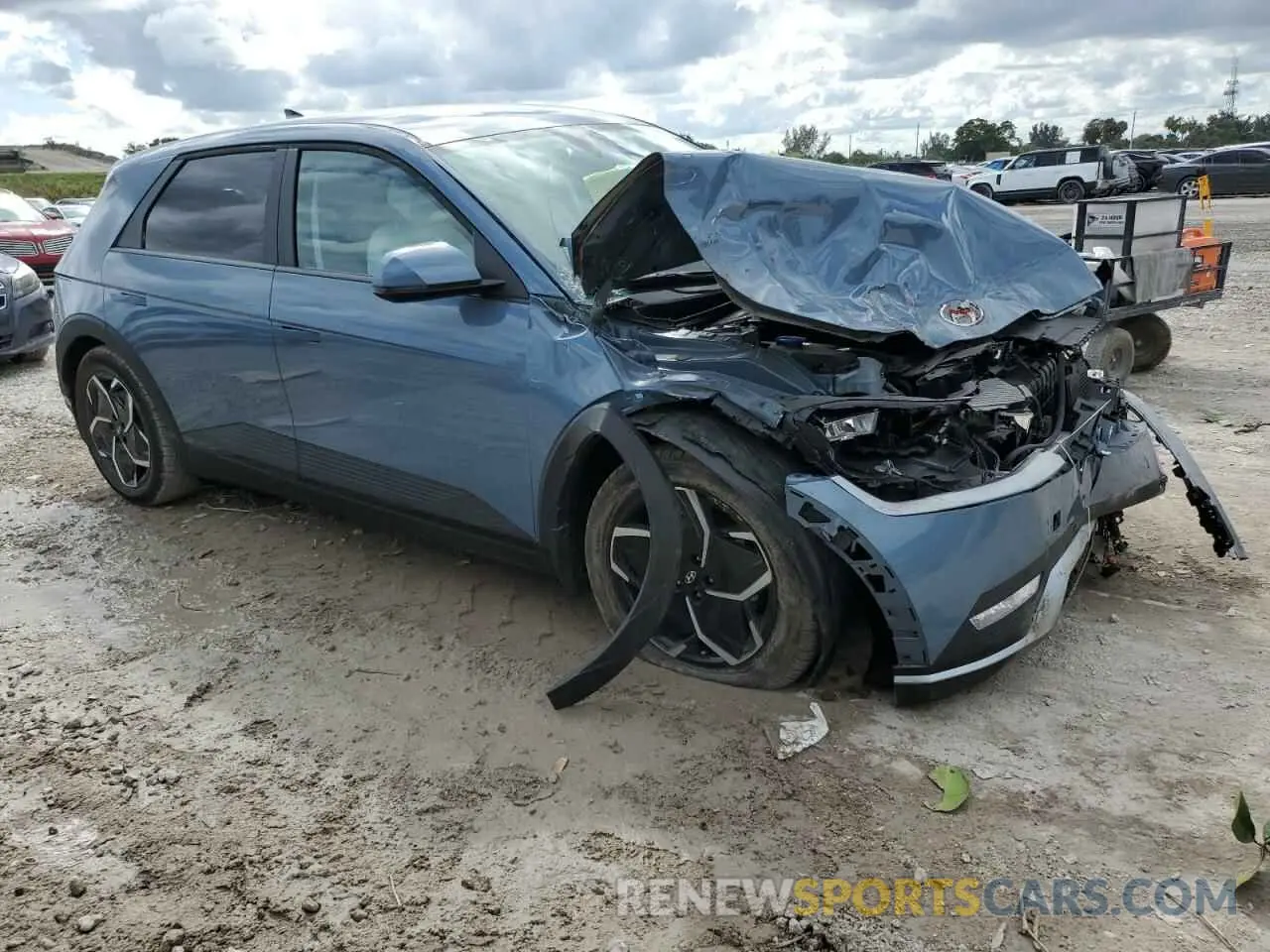 4 fotografías del automóvil dañado KM8KNDAFXPU206865 HYUNDAI IONIQ 2023