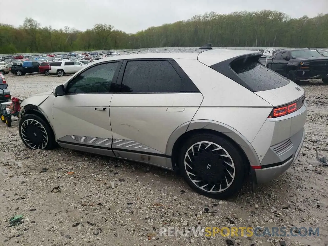 2 fotografías del automóvil dañado KM8KRDAF0PU183584 HYUNDAI IONIQ 2023