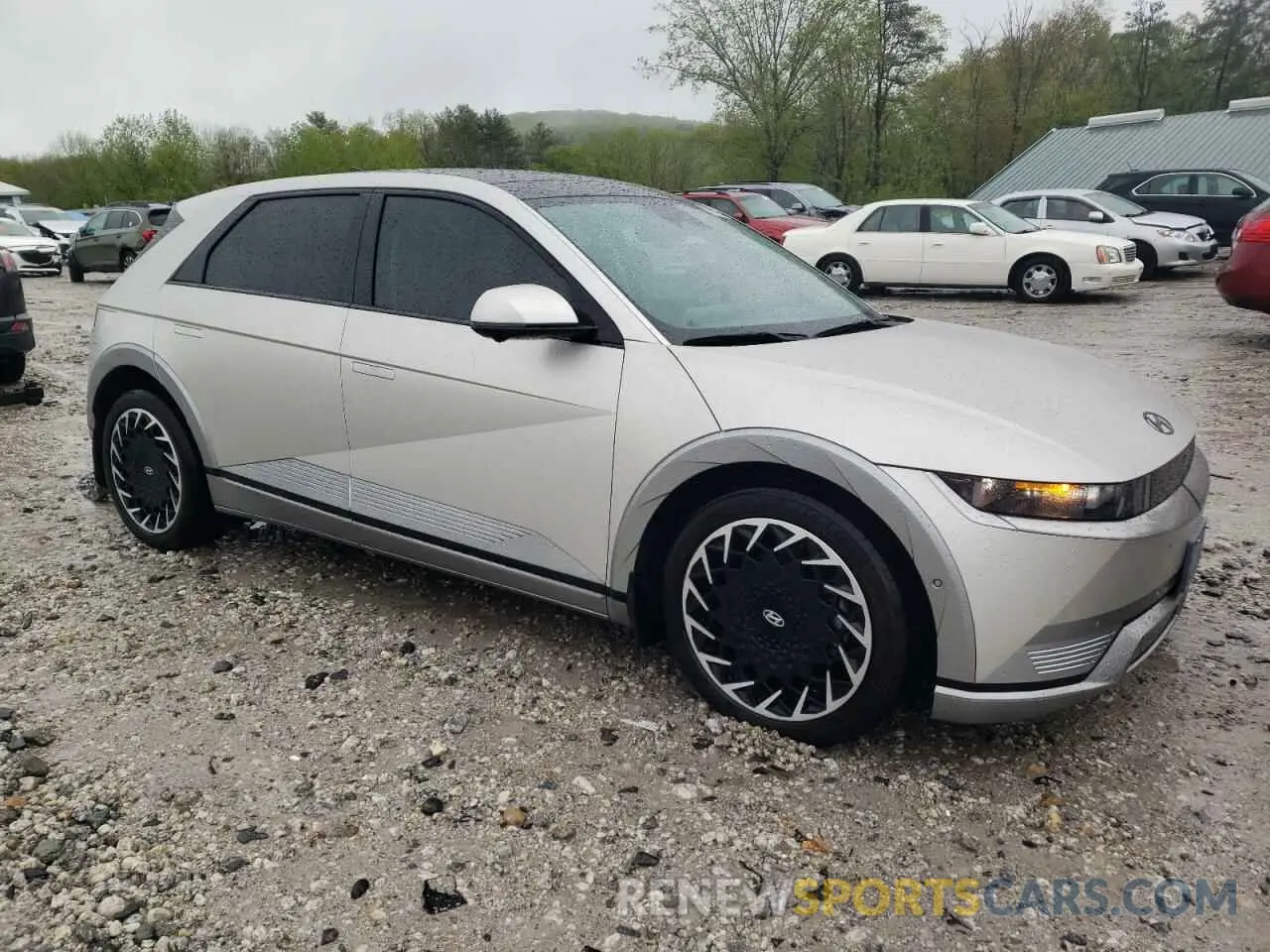 4 fotografías del automóvil dañado KM8KRDAF0PU183584 HYUNDAI IONIQ 2023