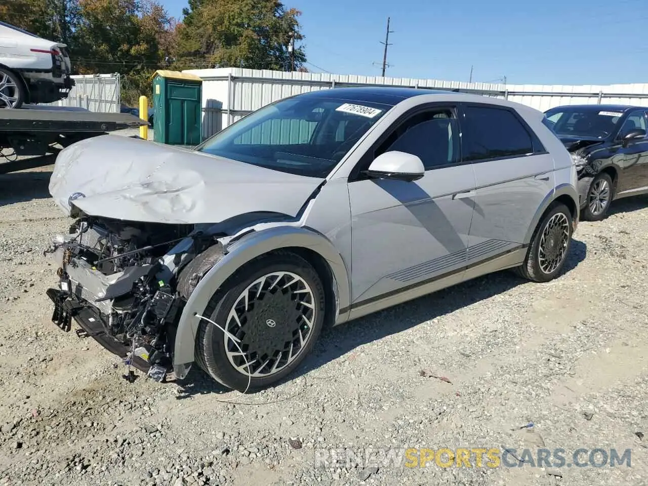 1 fotografías del automóvil dañado KM8KRDAF2PU230646 HYUNDAI IONIQ 2023