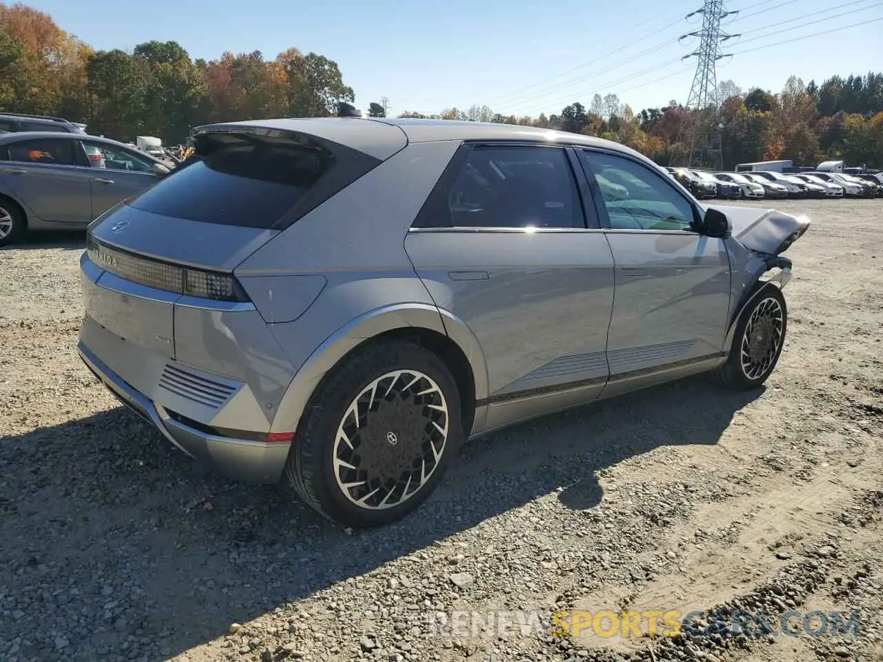 3 fotografías del automóvil dañado KM8KRDAF2PU230646 HYUNDAI IONIQ 2023