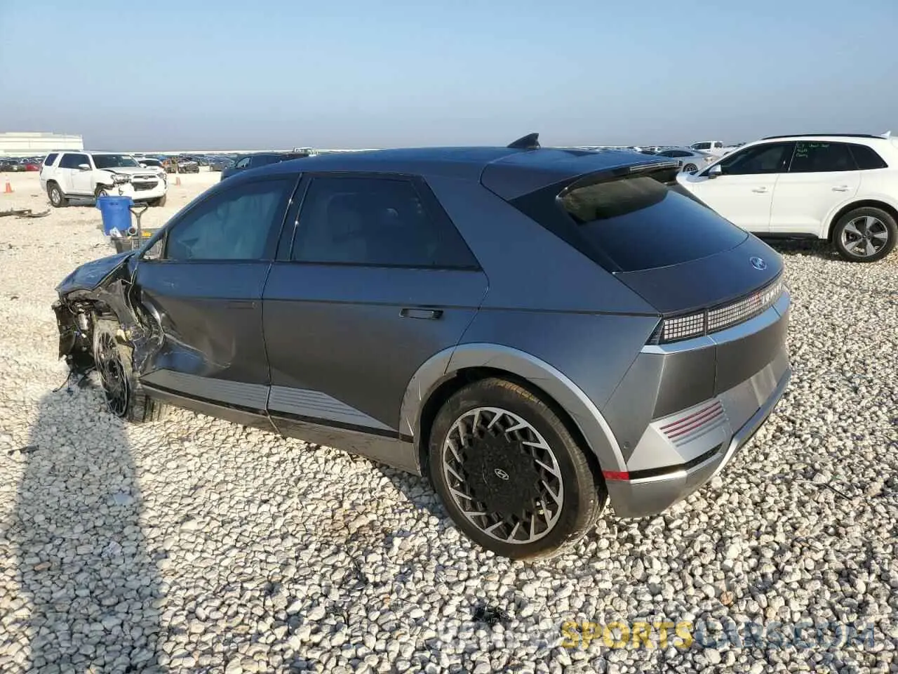 2 fotografías del automóvil dañado KM8KRDAF6PU218175 HYUNDAI IONIQ 2023