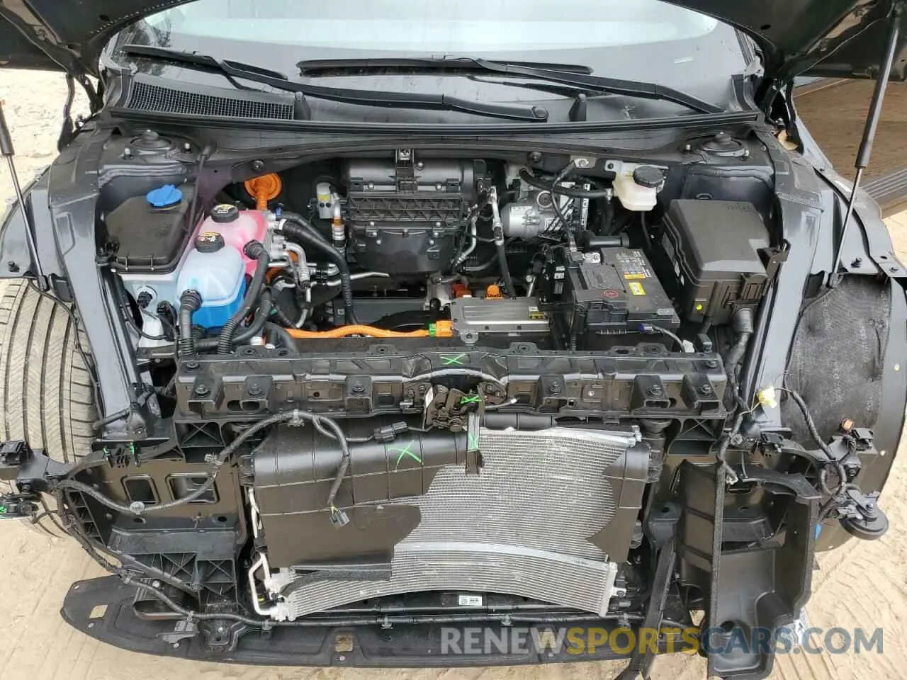 14 fotografías del automóvil dañado KM8KN4DE5RU277199 HYUNDAI IONIQ 2024