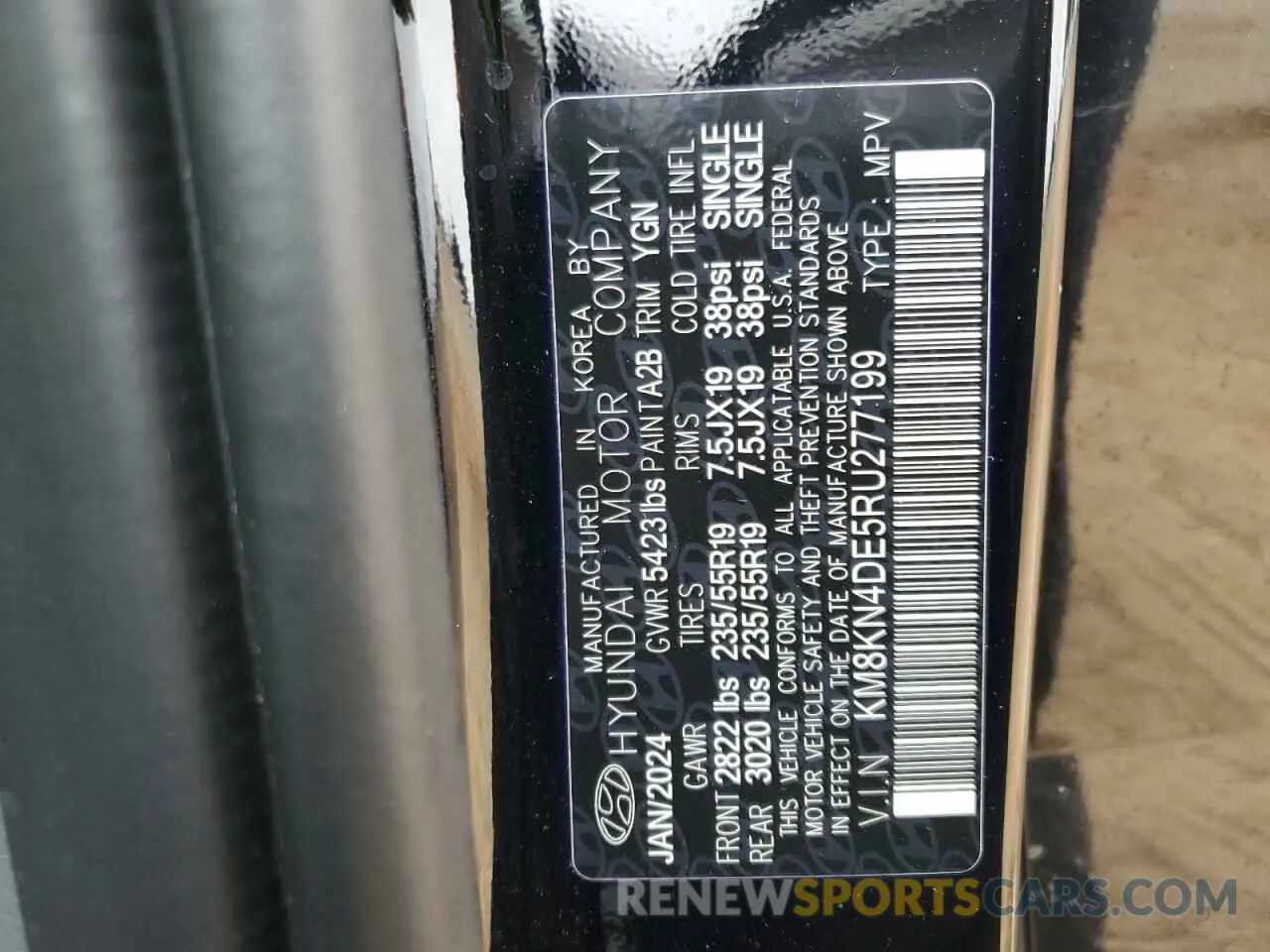 16 fotografías del automóvil dañado KM8KN4DE5RU277199 HYUNDAI IONIQ 2024