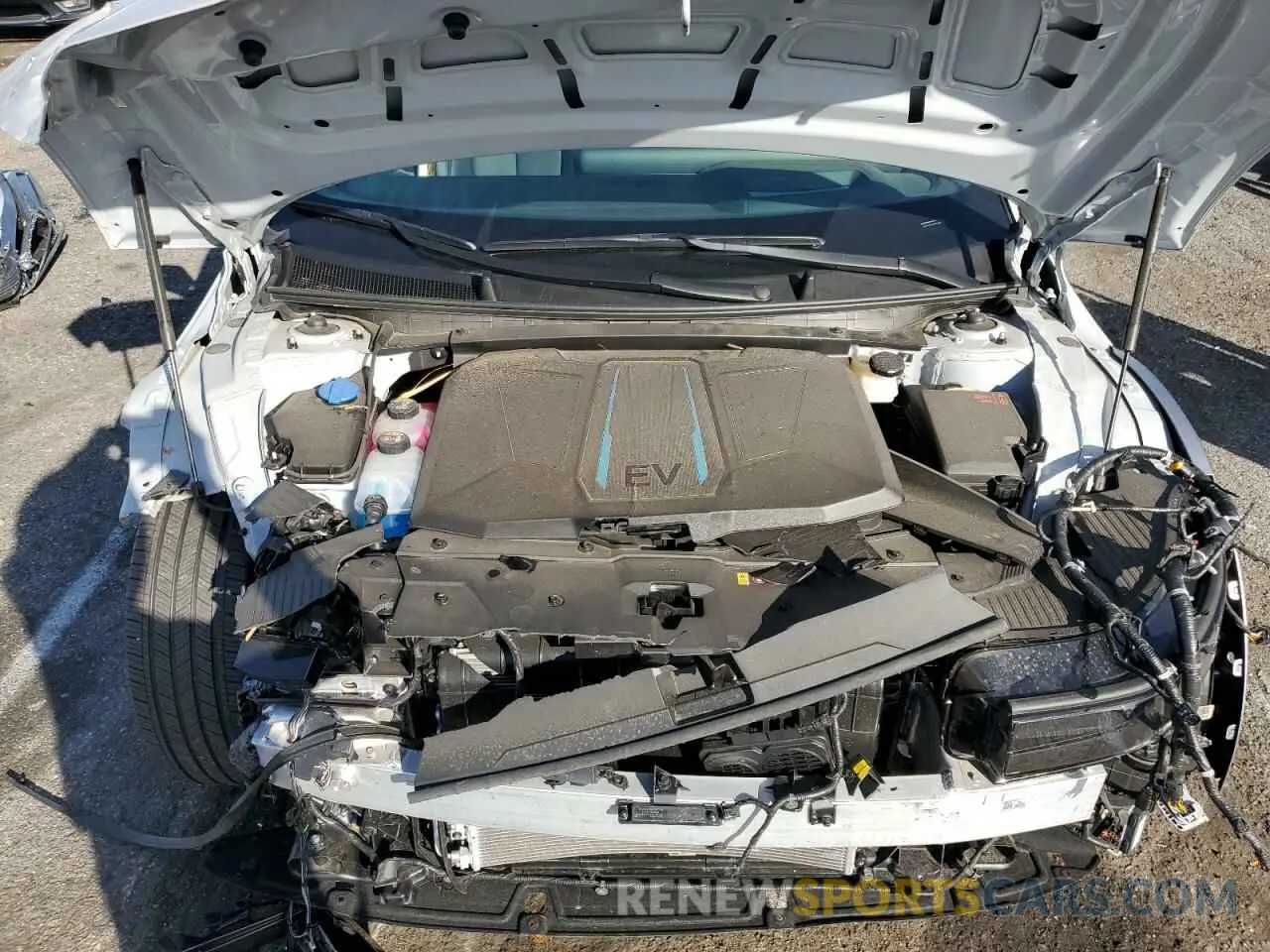 14 fotografías del automóvil dañado KM8KR4DE0RU324434 HYUNDAI IONIQ 2024