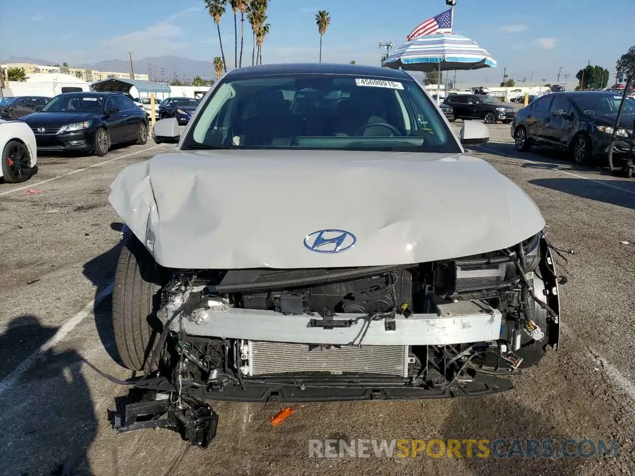 5 fotografías del automóvil dañado KM8KR4DE0RU324434 HYUNDAI IONIQ 2024