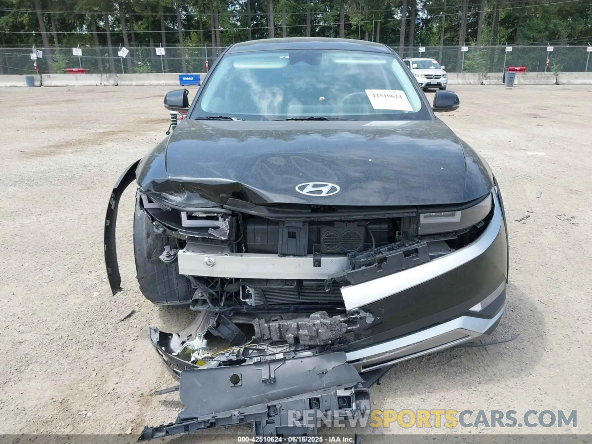12 fotografías del automóvil dañado KM8KMDAF2NU076693 HYUNDAI IONIQ 5 2022