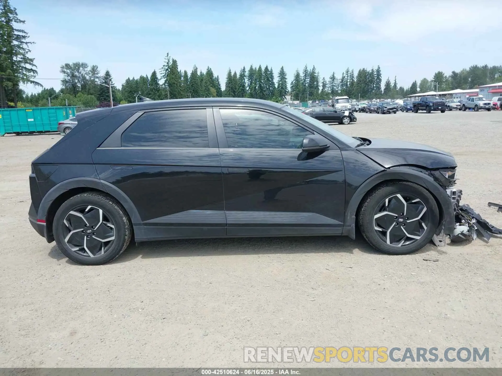 13 fotografías del automóvil dañado KM8KMDAF2NU076693 HYUNDAI IONIQ 5 2022
