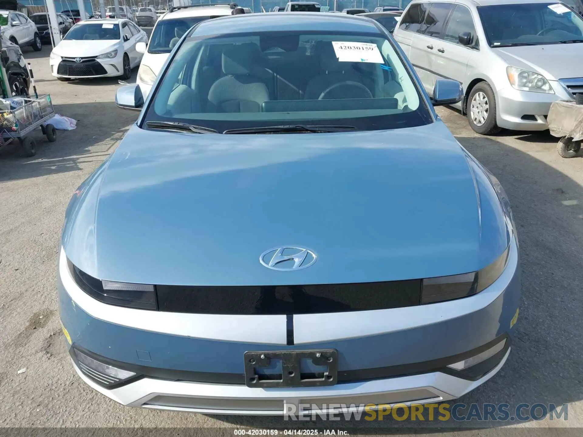 6 fotografías del automóvil dañado KM8KMDAF4NU055568 HYUNDAI IONIQ 5 2022