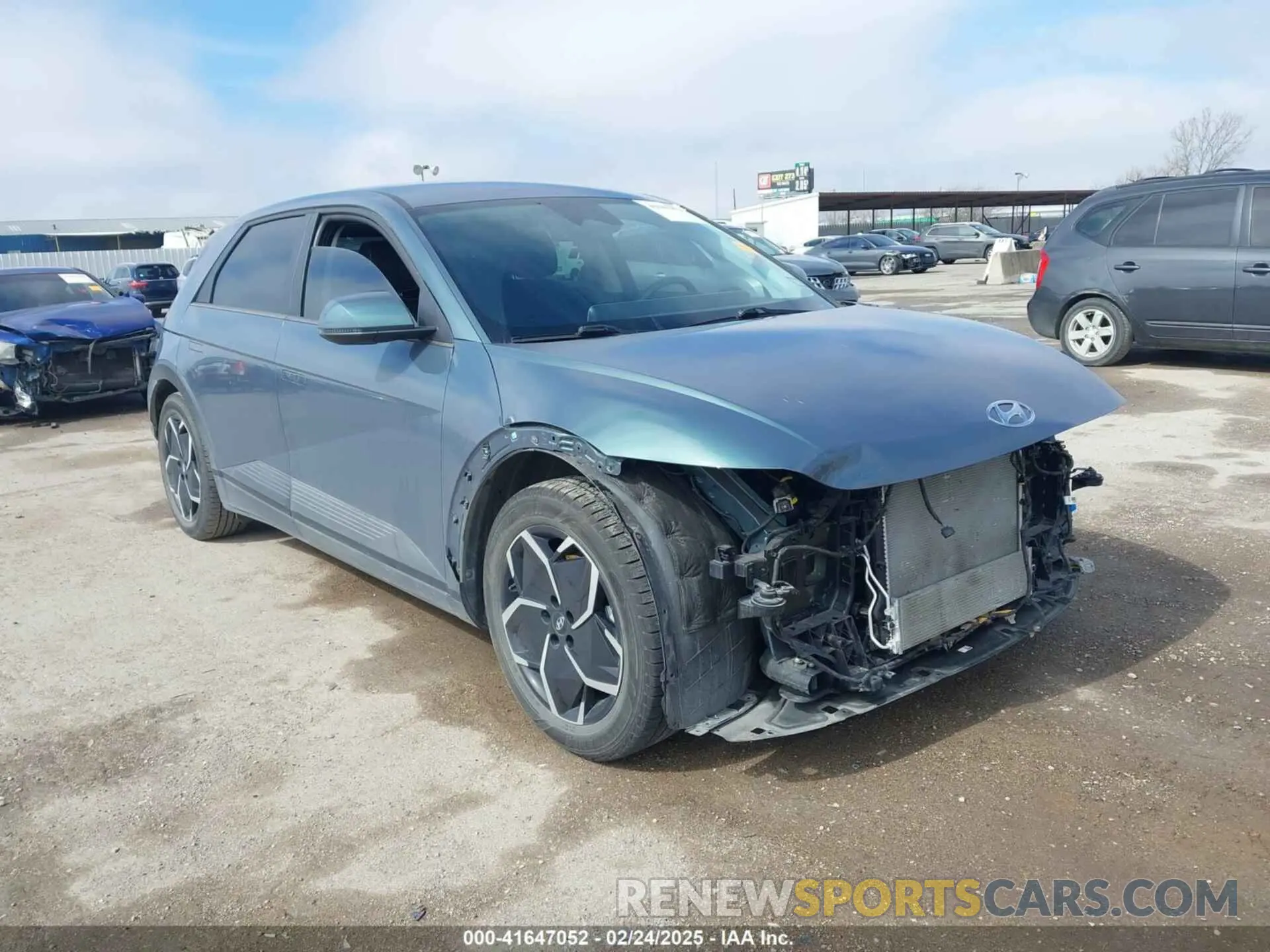 1 fotografías del automóvil dañado KM8KN4AE1NU067133 HYUNDAI IONIQ 5 2022