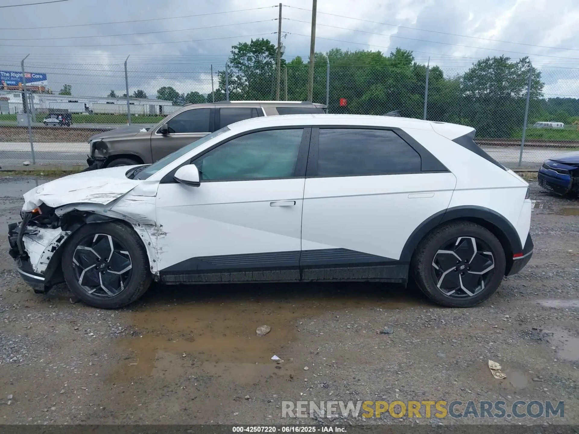 14 fotografías del automóvil dañado KM8KN4AE4NU090938 HYUNDAI IONIQ 5 2022