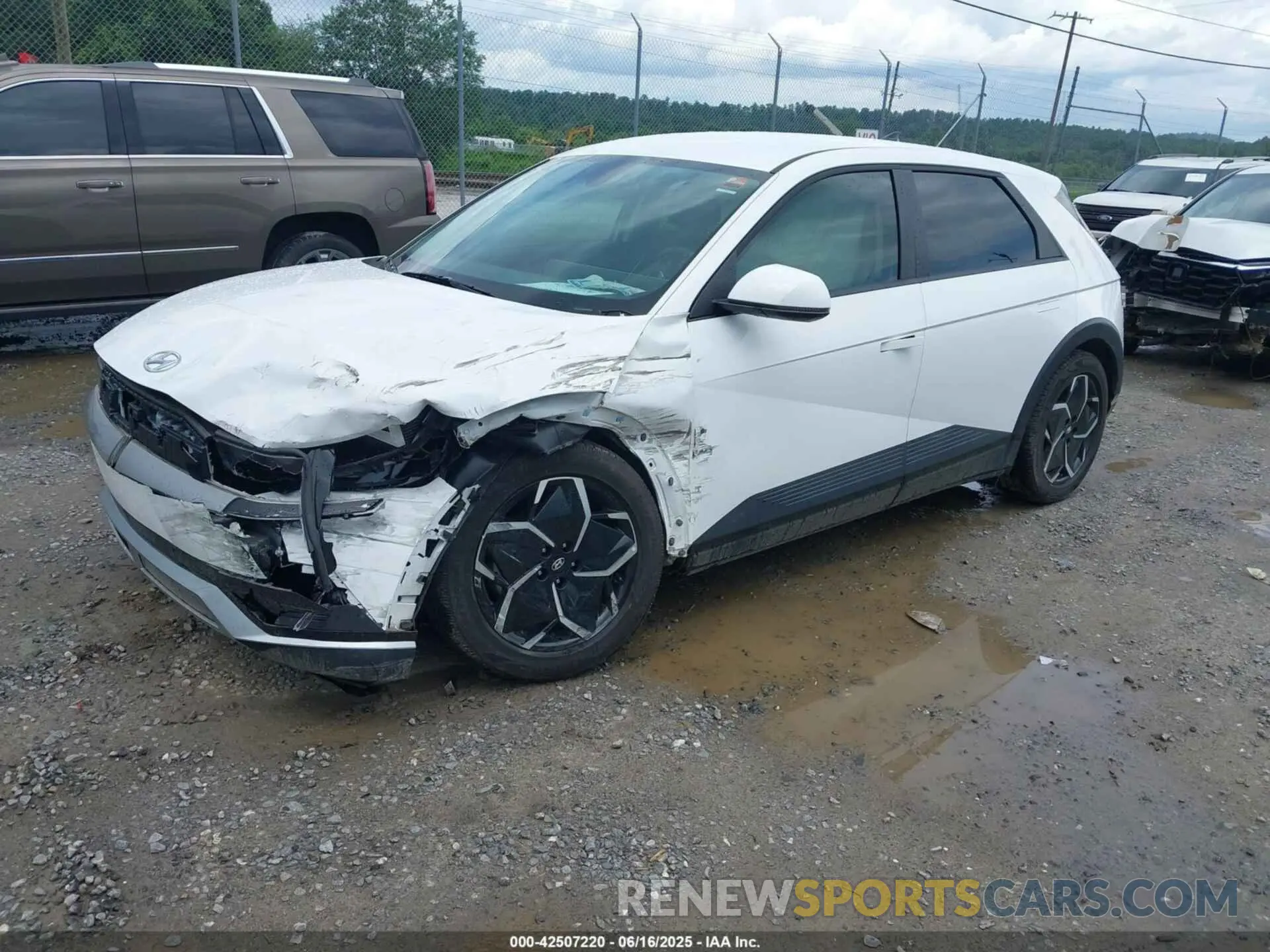 2 fotografías del automóvil dañado KM8KN4AE4NU090938 HYUNDAI IONIQ 5 2022