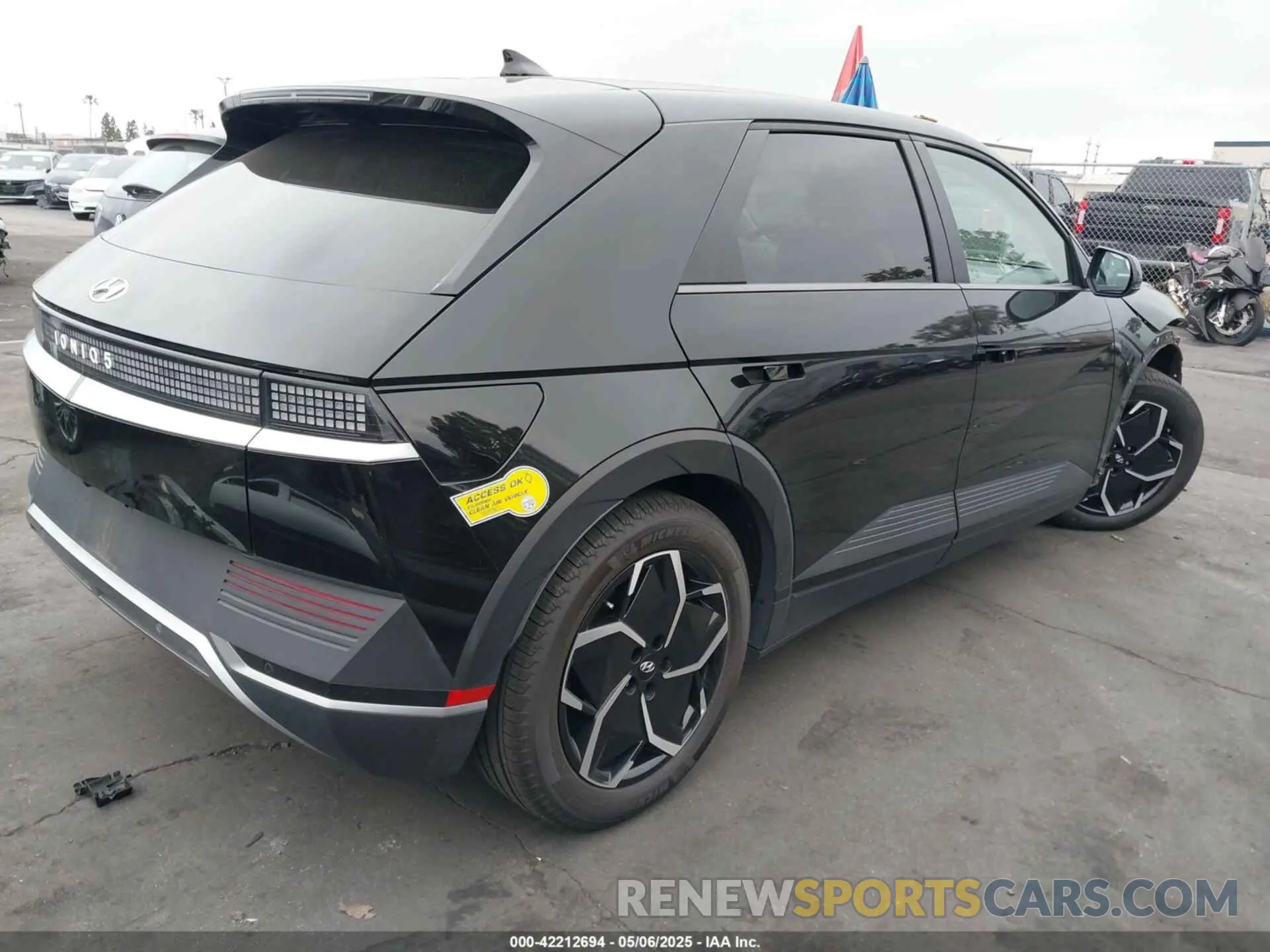 4 fotografías del automóvil dañado KM8KN4AEXNU091527 HYUNDAI IONIQ 5 2022