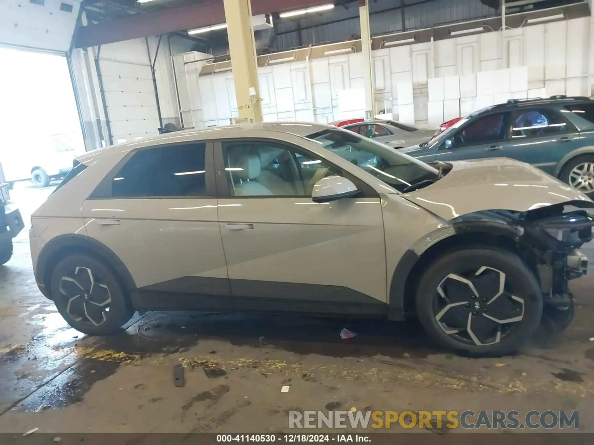 13 fotografías del automóvil dañado KM8KNDAF8NU057465 HYUNDAI IONIQ 5 2022