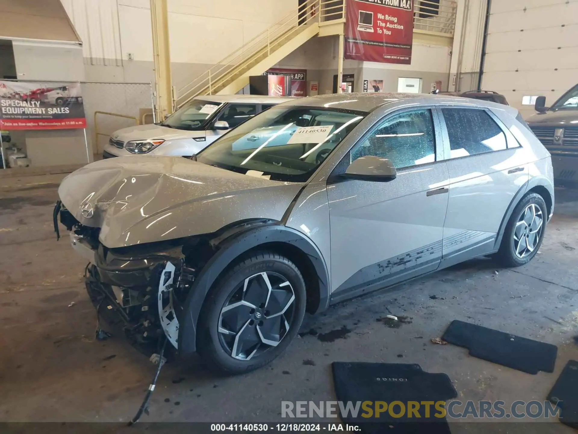 2 fotografías del automóvil dañado KM8KNDAF8NU057465 HYUNDAI IONIQ 5 2022
