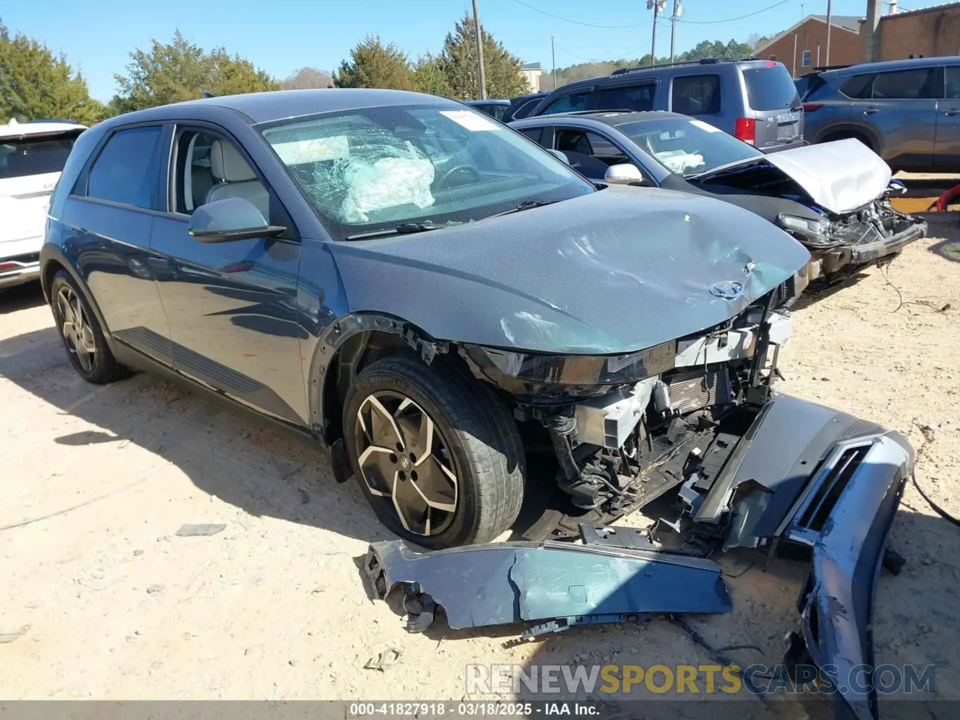 1 fotografías del automóvil dañado KM8KNDAF8NU102355 HYUNDAI IONIQ 5 2022