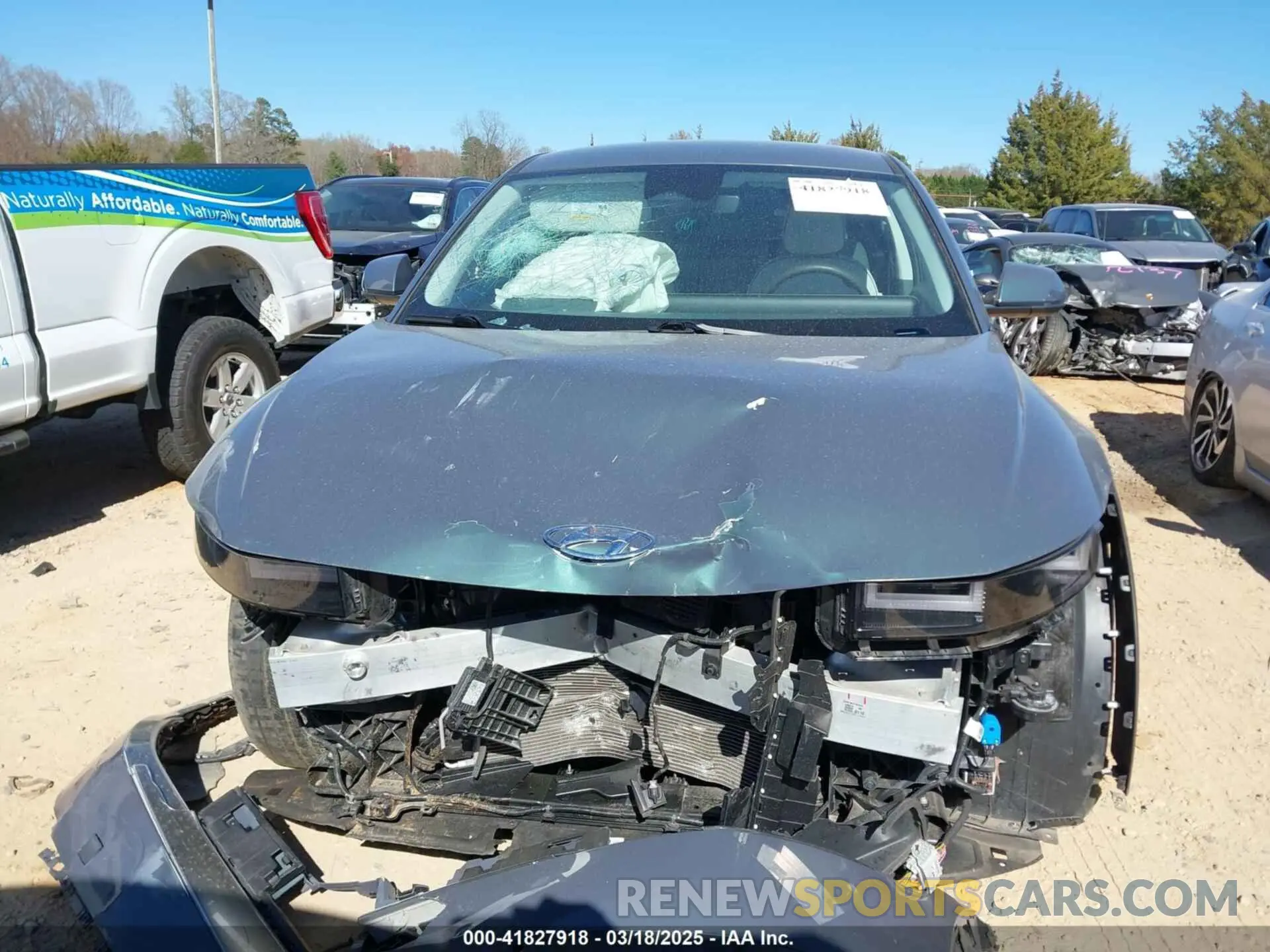 12 fotografías del automóvil dañado KM8KNDAF8NU102355 HYUNDAI IONIQ 5 2022