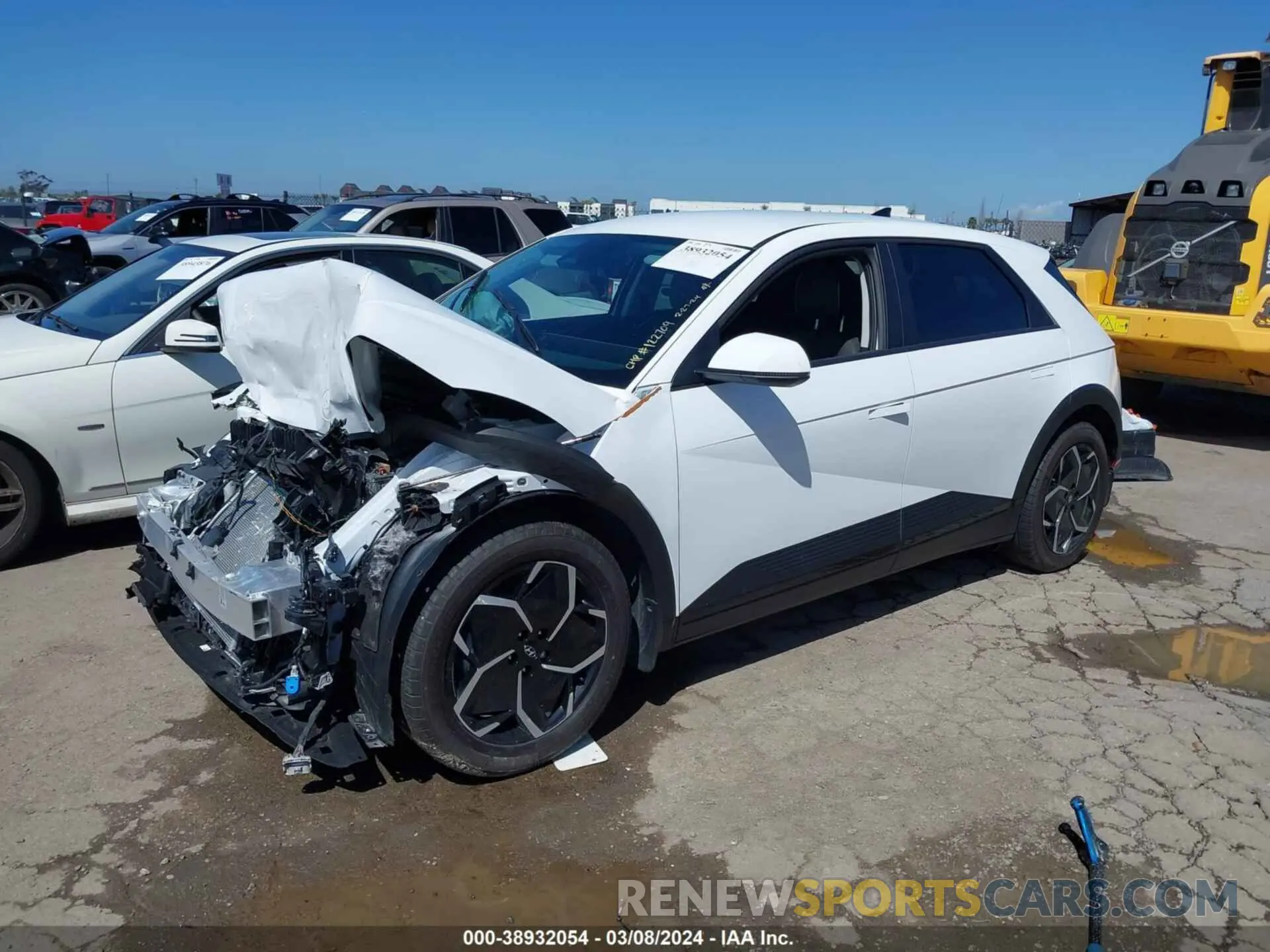 2 fotografías del automóvil dañado KM8KN4AE3PU179886 HYUNDAI IONIQ 5 2023