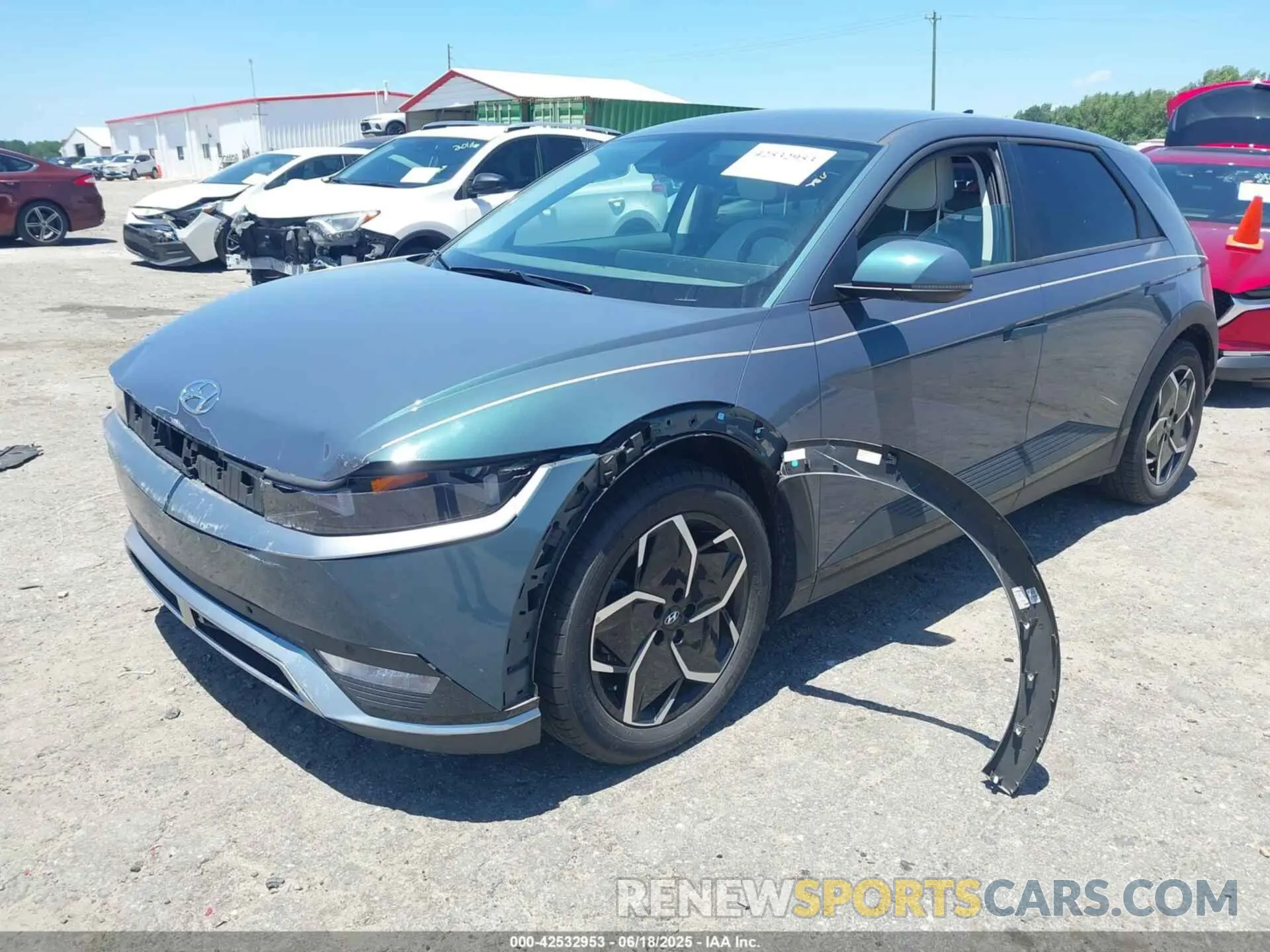 2 fotografías del automóvil dañado KM8KN4AE4PU166046 HYUNDAI IONIQ 5 2023