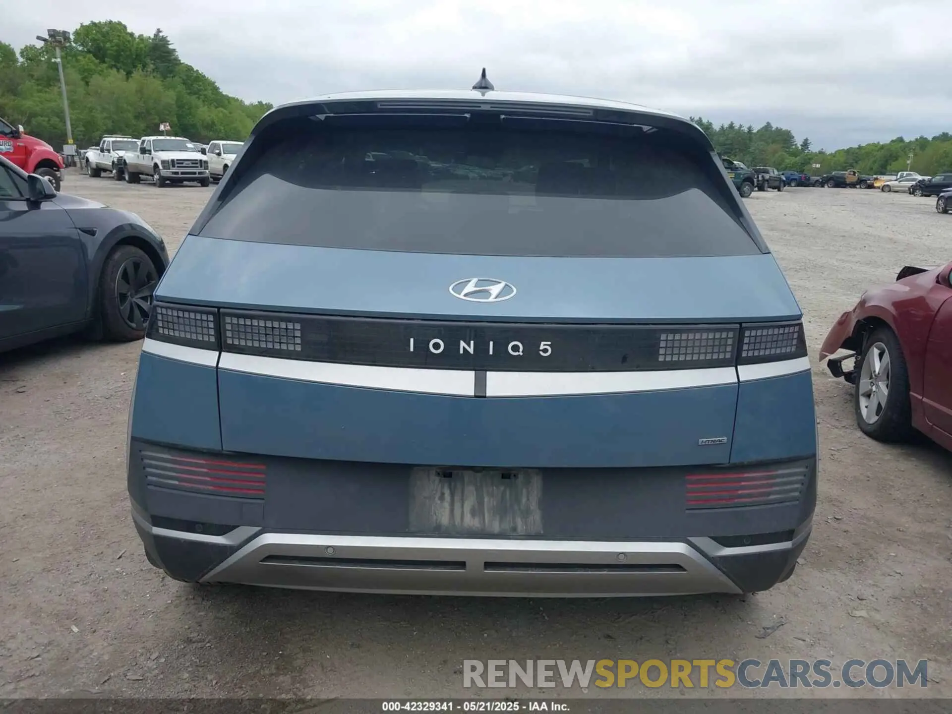 17 fotografías del automóvil dañado KM8KNDAF0PU186335 HYUNDAI IONIQ 5 2023
