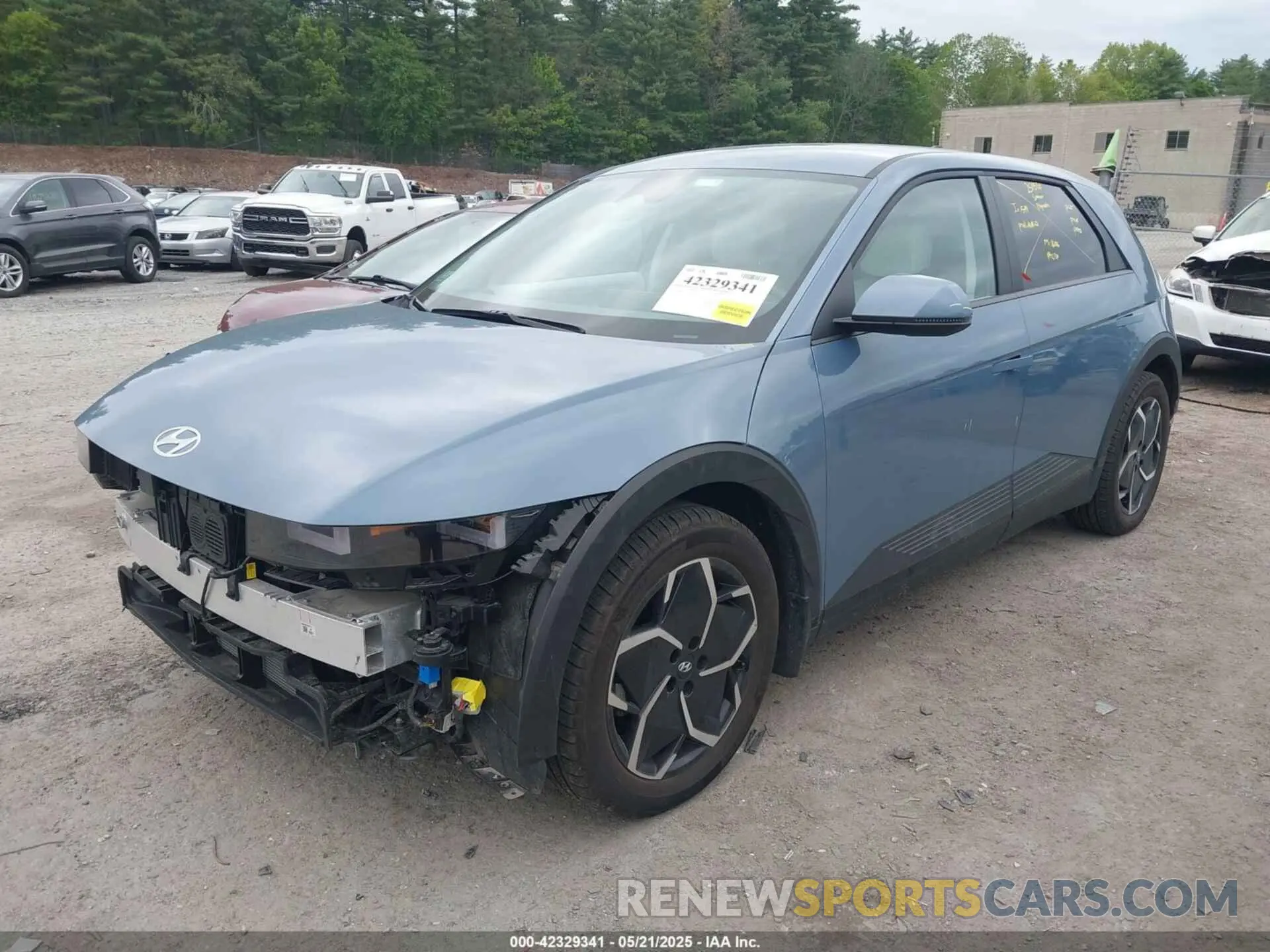 2 fotografías del automóvil dañado KM8KNDAF0PU186335 HYUNDAI IONIQ 5 2023