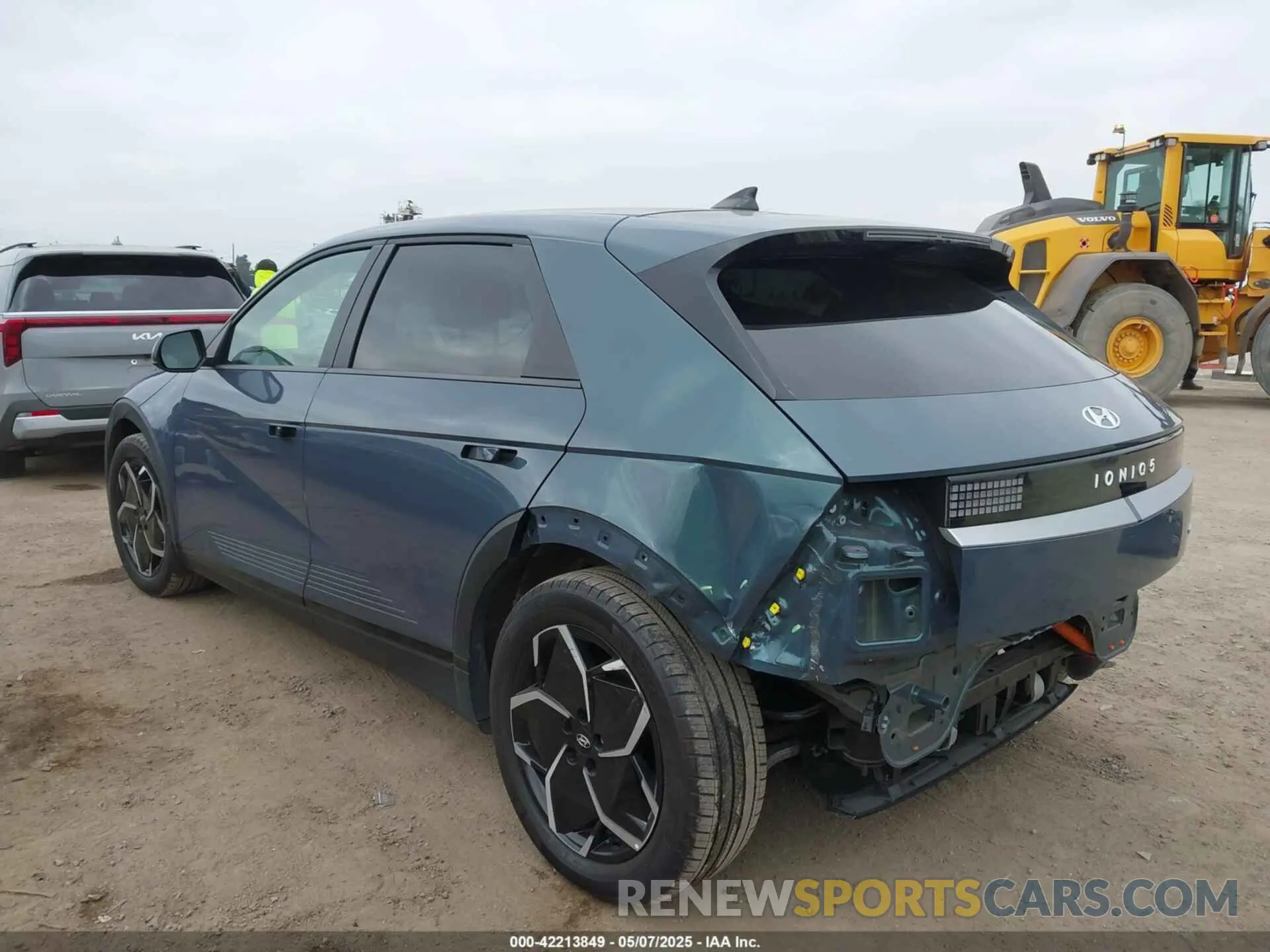 3 fotografías del automóvil dañado KM8KNDAF3PU189911 HYUNDAI IONIQ 5 2023