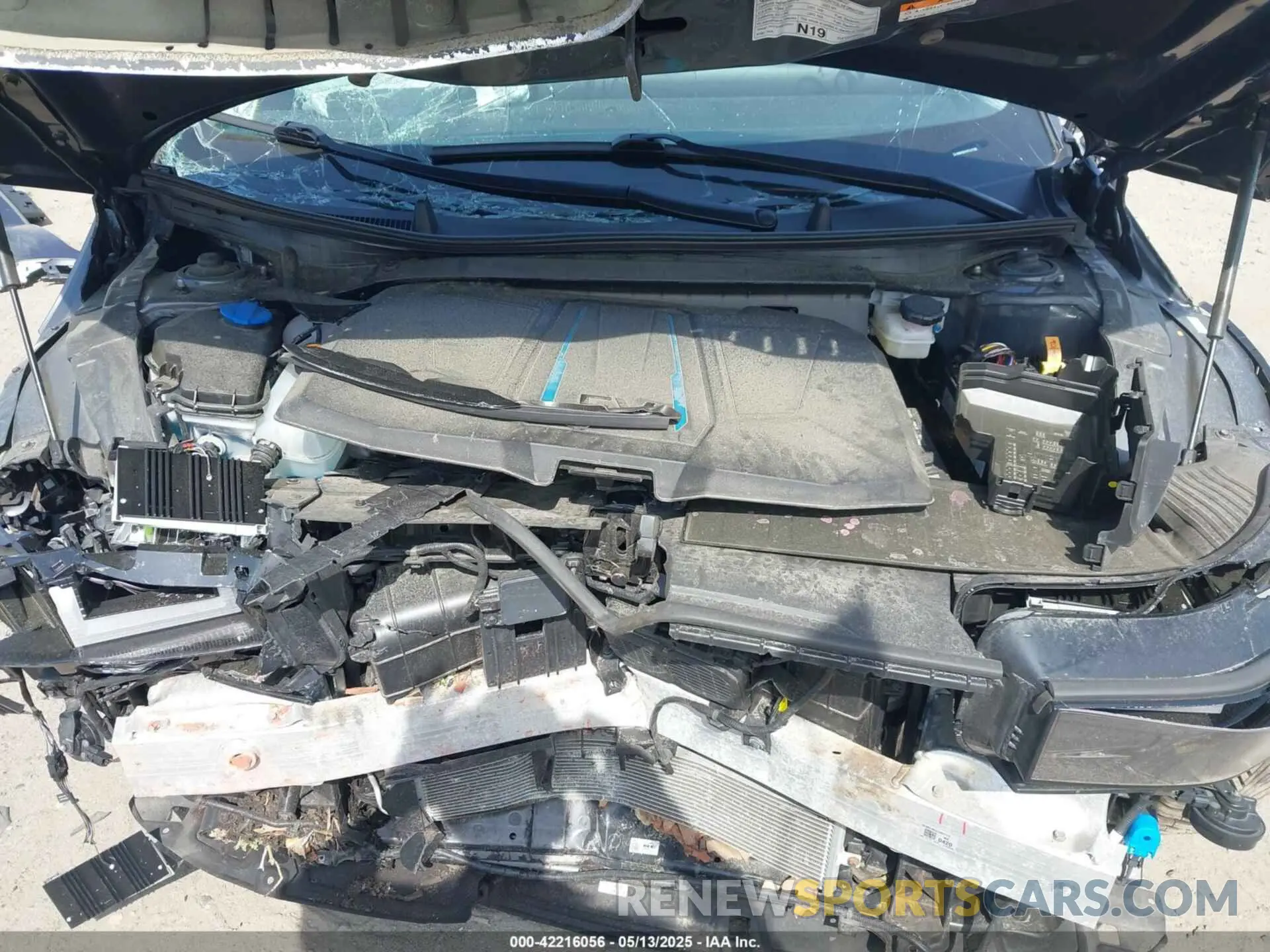 10 fotografías del automóvil dañado KM8KNDAF6PU151508 HYUNDAI IONIQ 5 2023