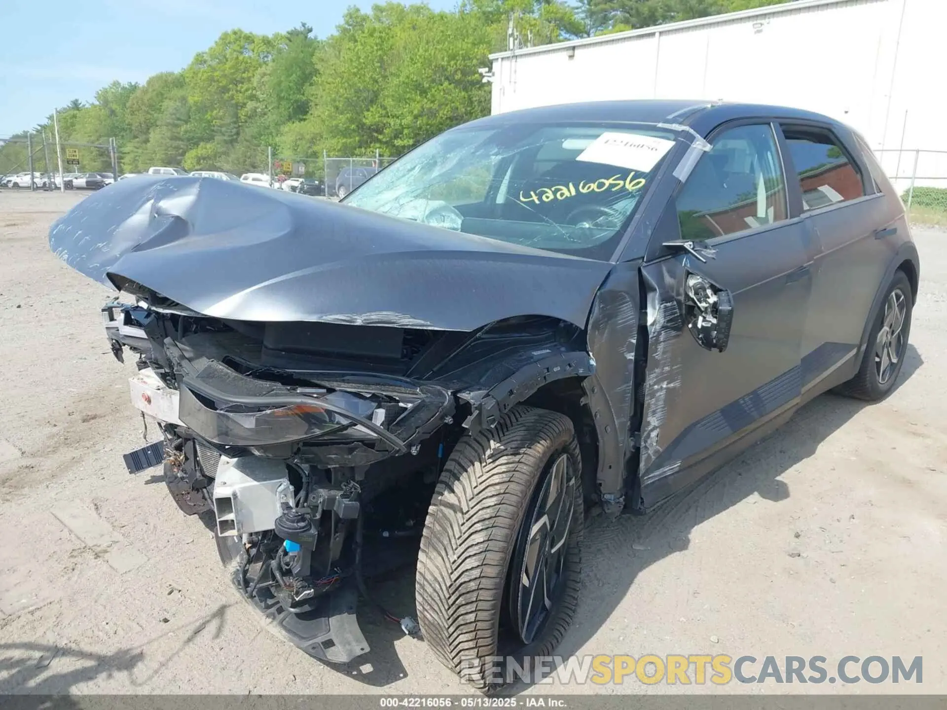 2 fotografías del automóvil dañado KM8KNDAF6PU151508 HYUNDAI IONIQ 5 2023