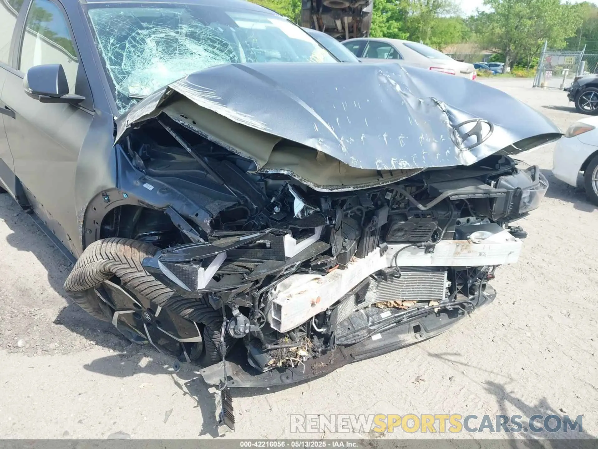 6 fotografías del automóvil dañado KM8KNDAF6PU151508 HYUNDAI IONIQ 5 2023