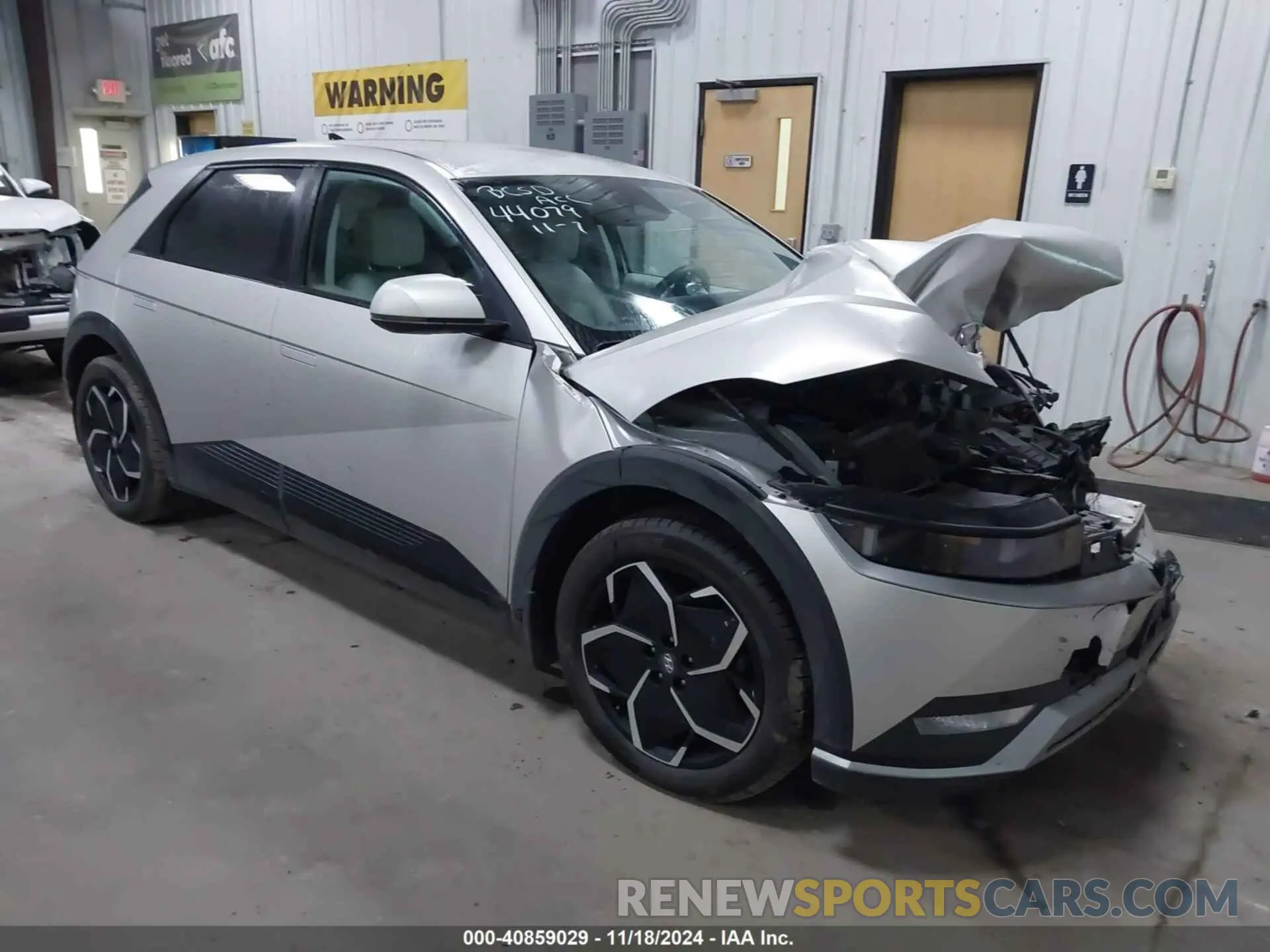 1 fotografías del automóvil dañado KM8KNDAF9PU166150 HYUNDAI IONIQ 5 2023