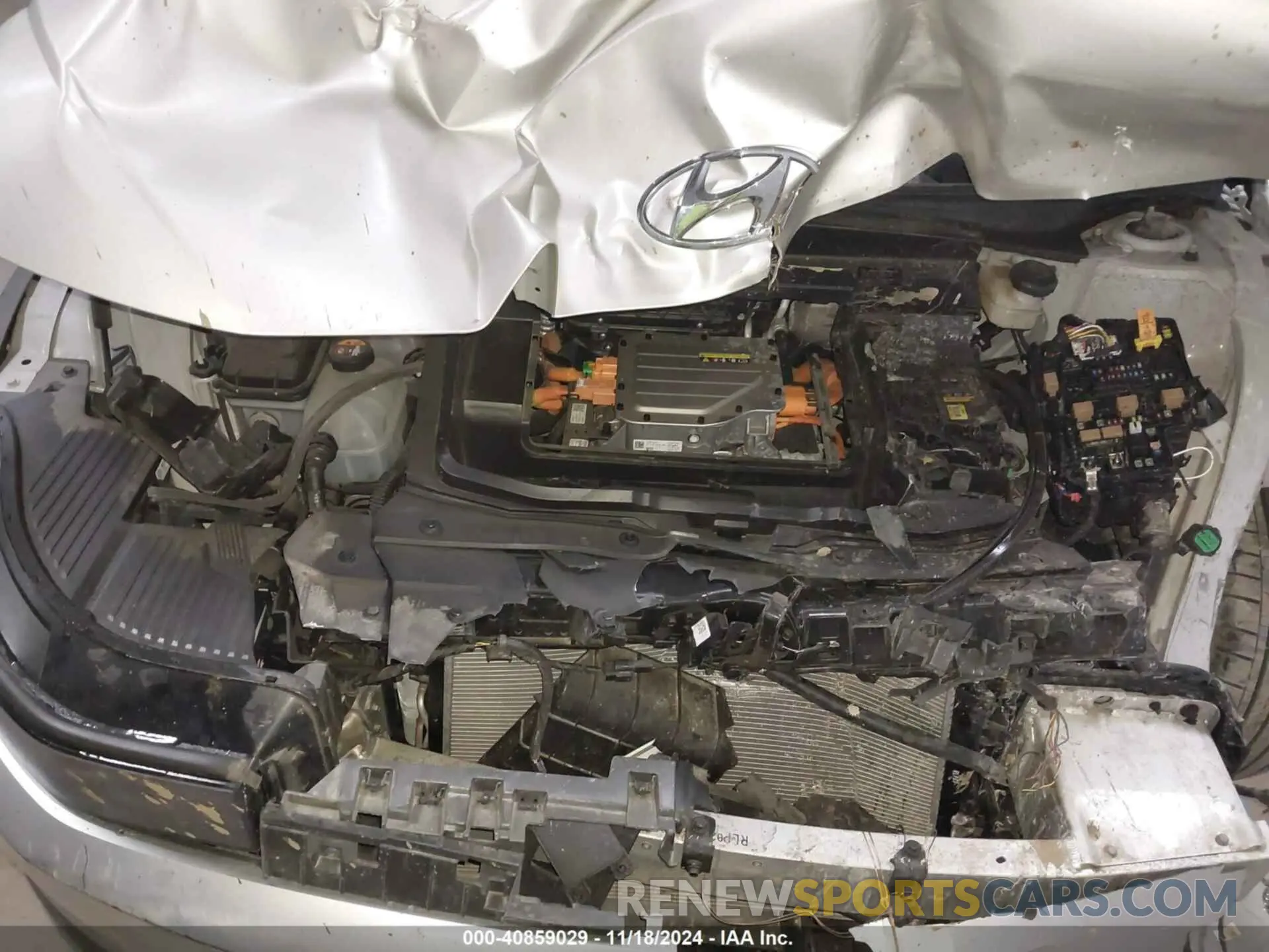 10 fotografías del automóvil dañado KM8KNDAF9PU166150 HYUNDAI IONIQ 5 2023